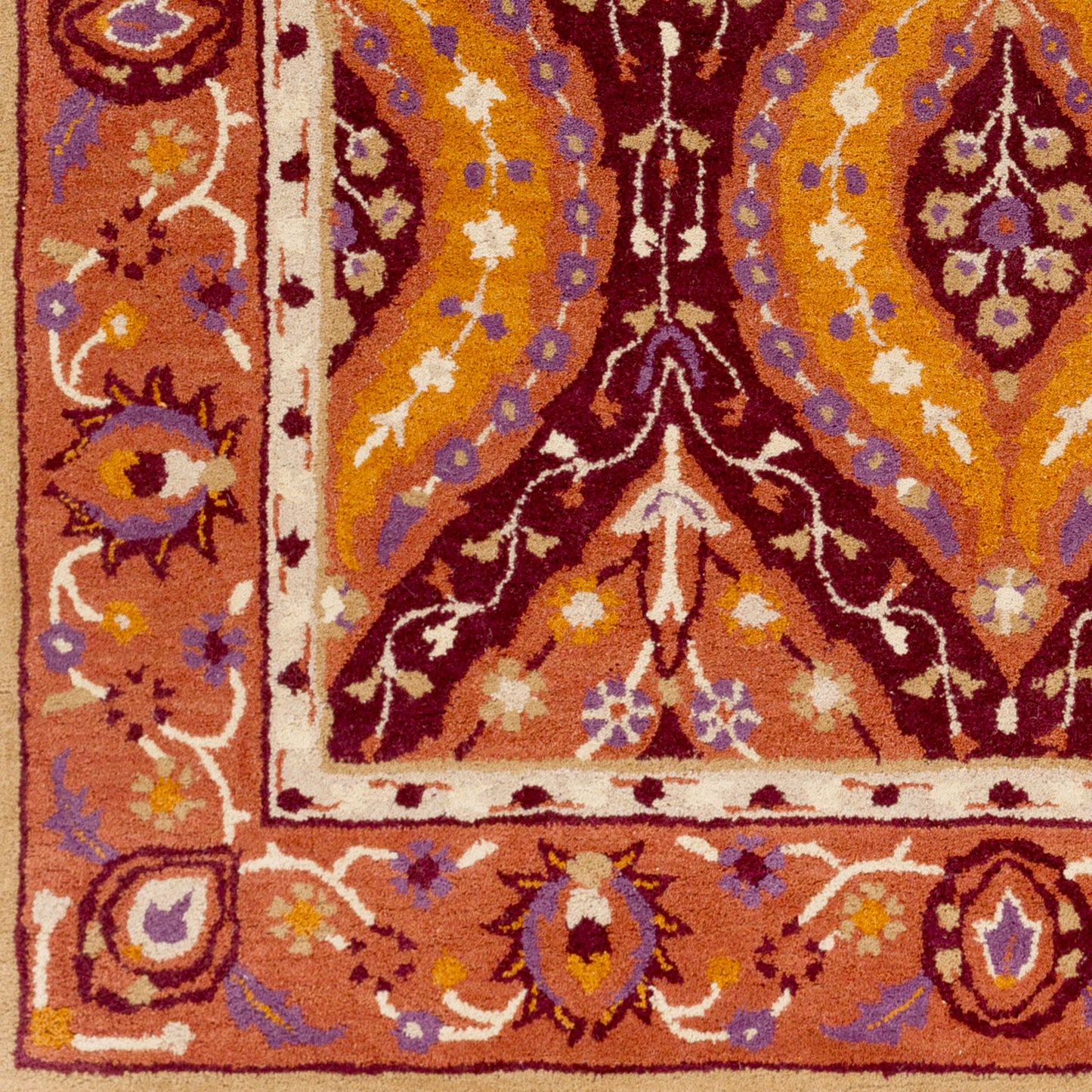 Castello CLL-1024 8ft Runner Handmade Wool Runner Rug