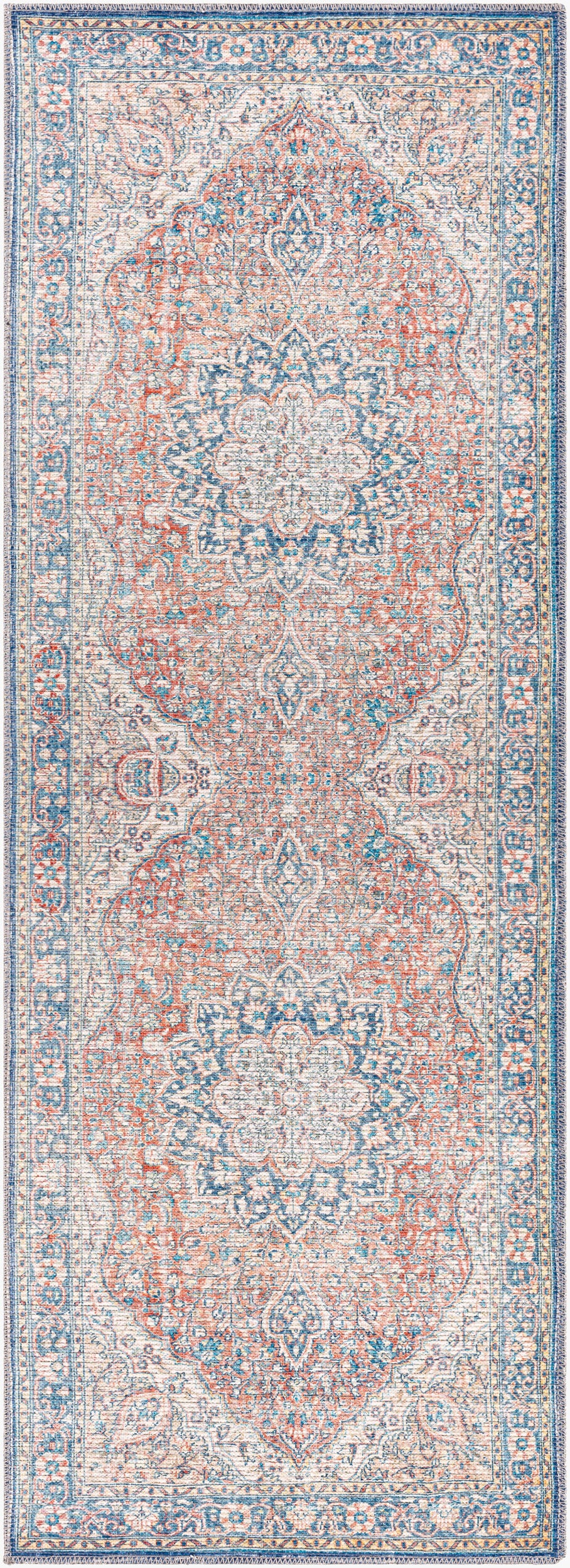 Colin CLN-2307 12ft Runner Machine Woven Washable Runner Rug