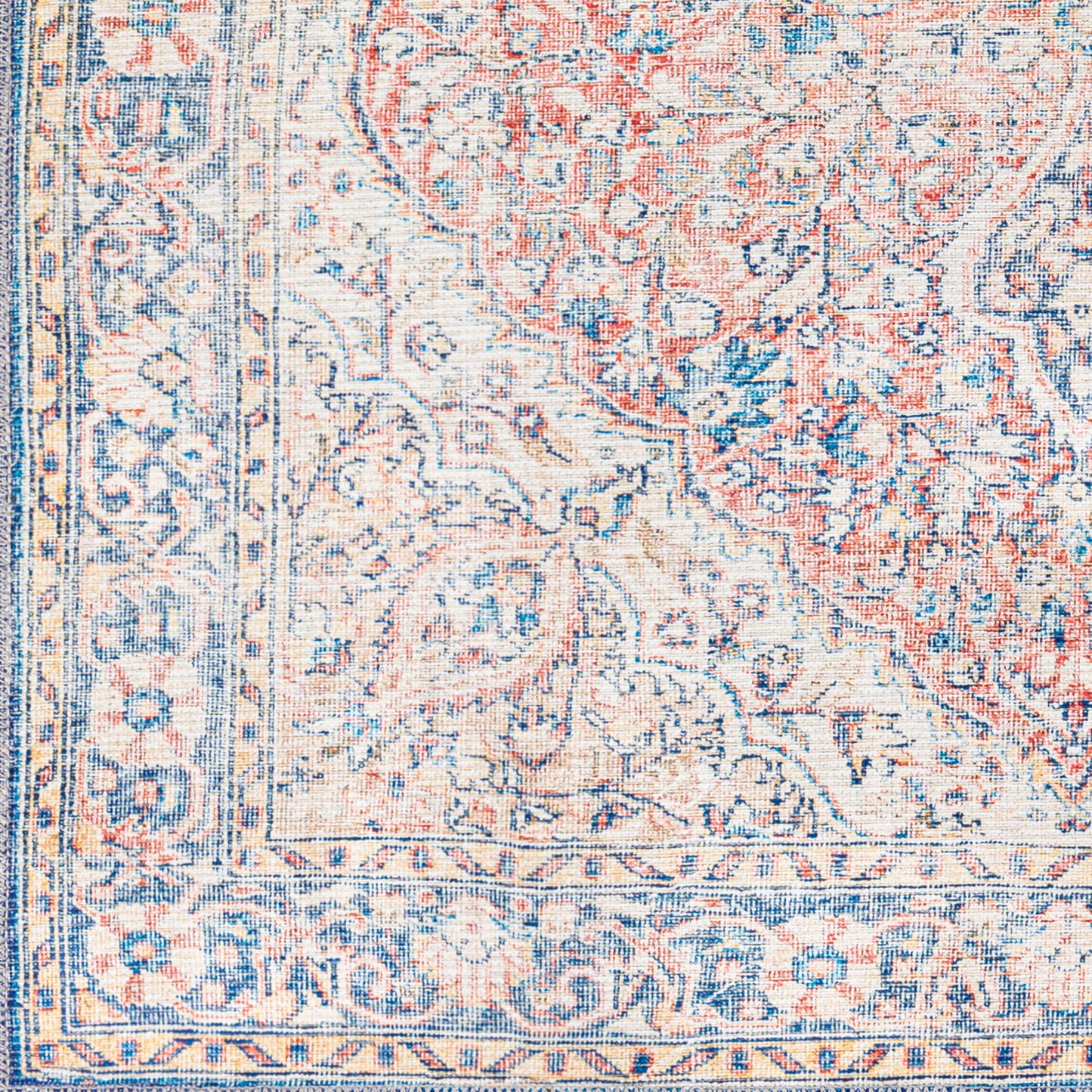 Colin CLN-2307 5' x 7' Machine Woven Washable Area Rug