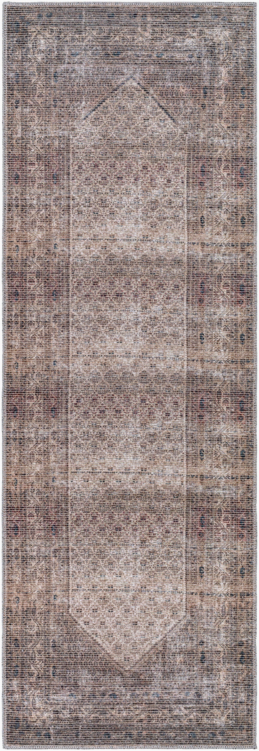 Colin CLN-2312 7ft Runner Machine Woven Washable Runner Rug