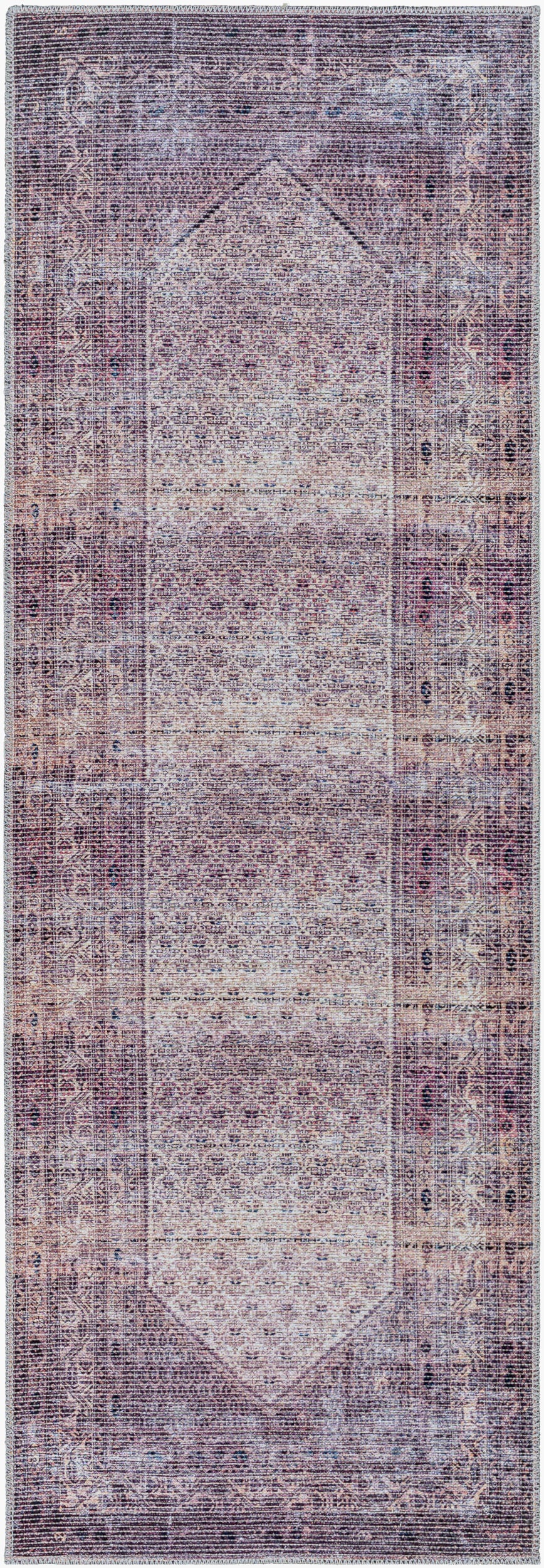Colin CLN-2313 7ft Runner Machine Woven Washable Runner Rug
