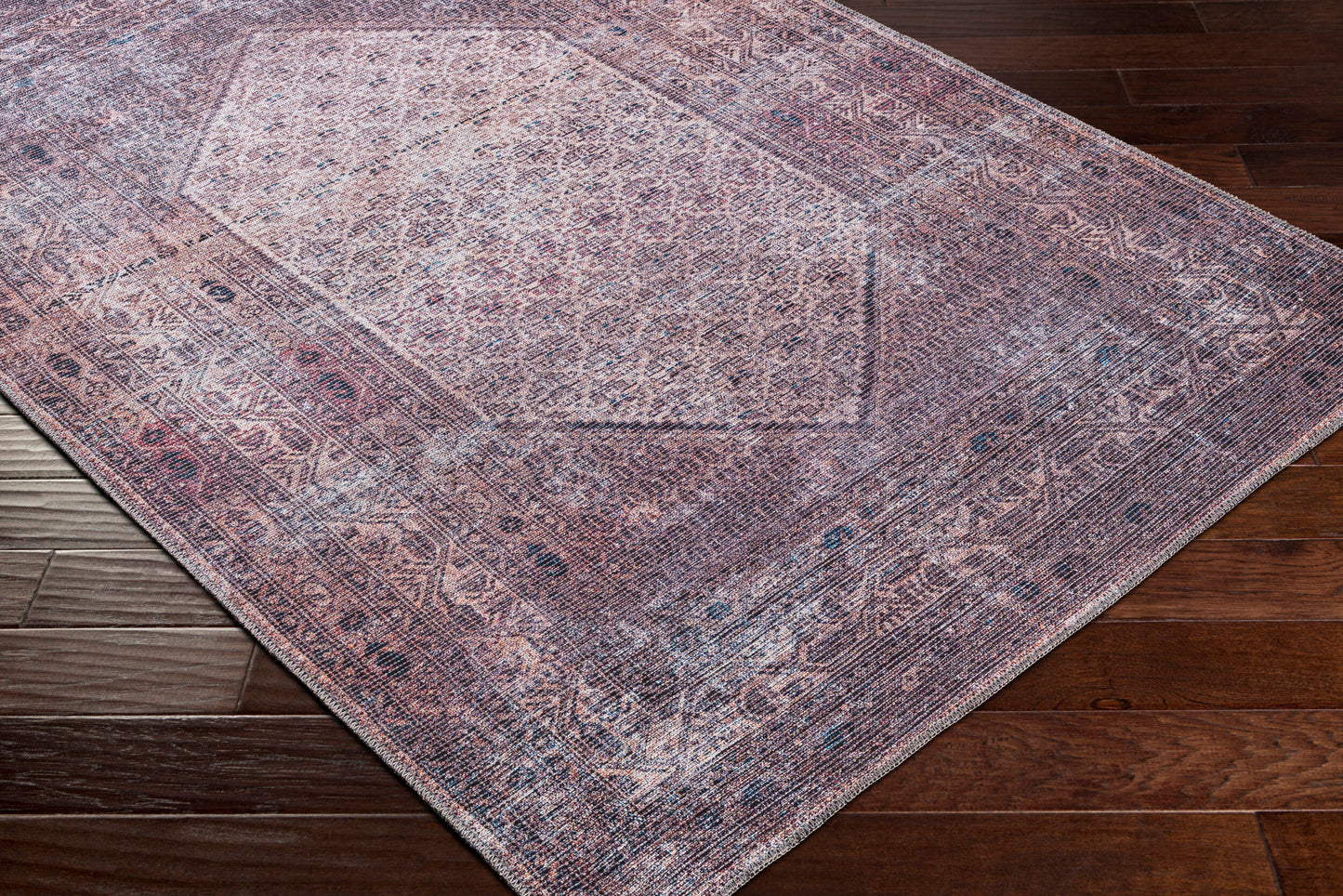 Colin CLN-2313 7ft Runner Machine Woven Washable Runner Rug