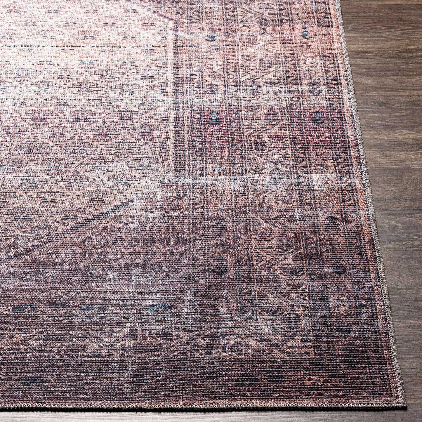 Colin CLN-2313 12ft Runner Machine Woven Washable Runner Rug