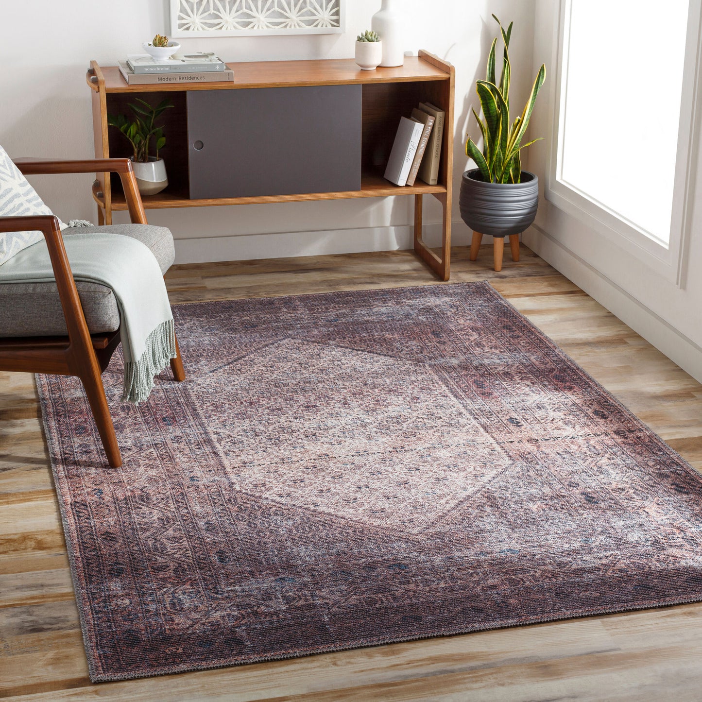 Colin CLN-2313 9' x 12' Machine Woven Washable Area Rug