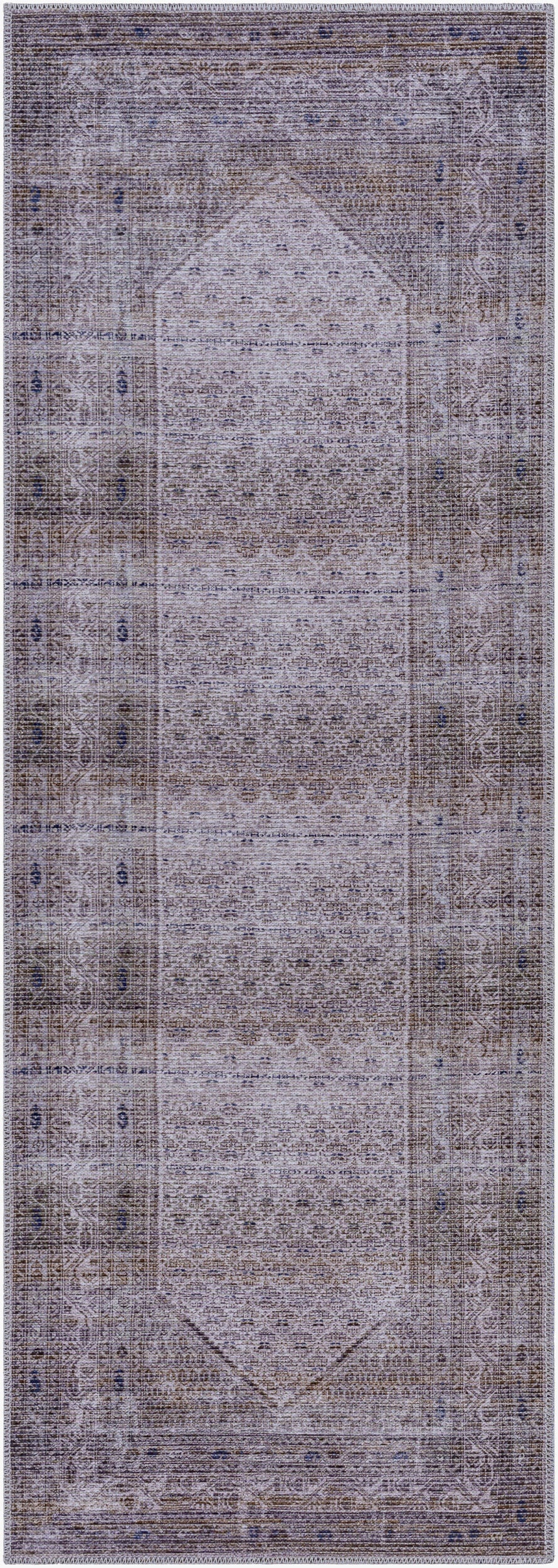 Colin CLN-2314 7ft Runner Machine Woven Washable Runner Rug