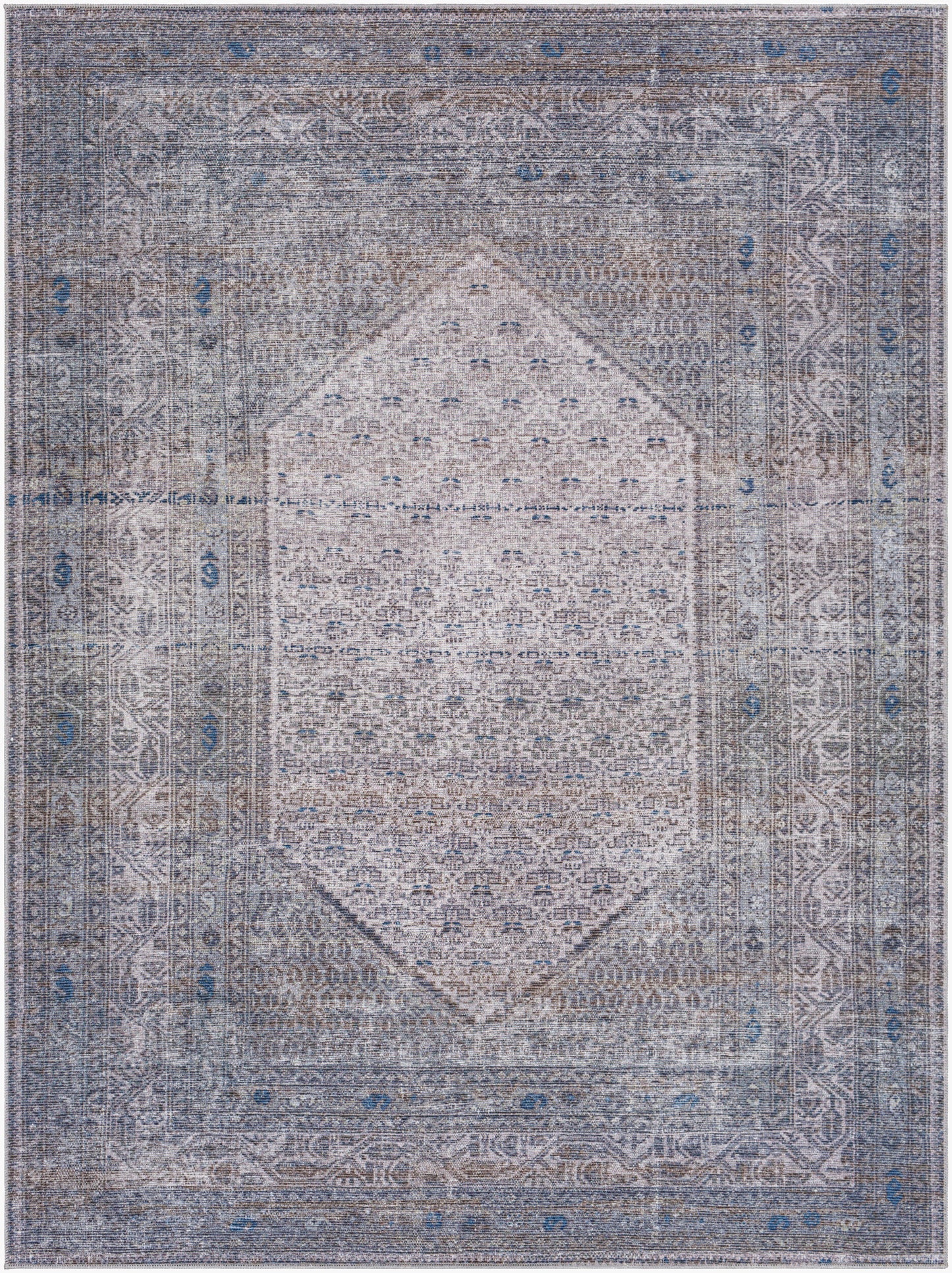 Colin CLN-2314 8' x 10' Machine Woven Washable Area Rug