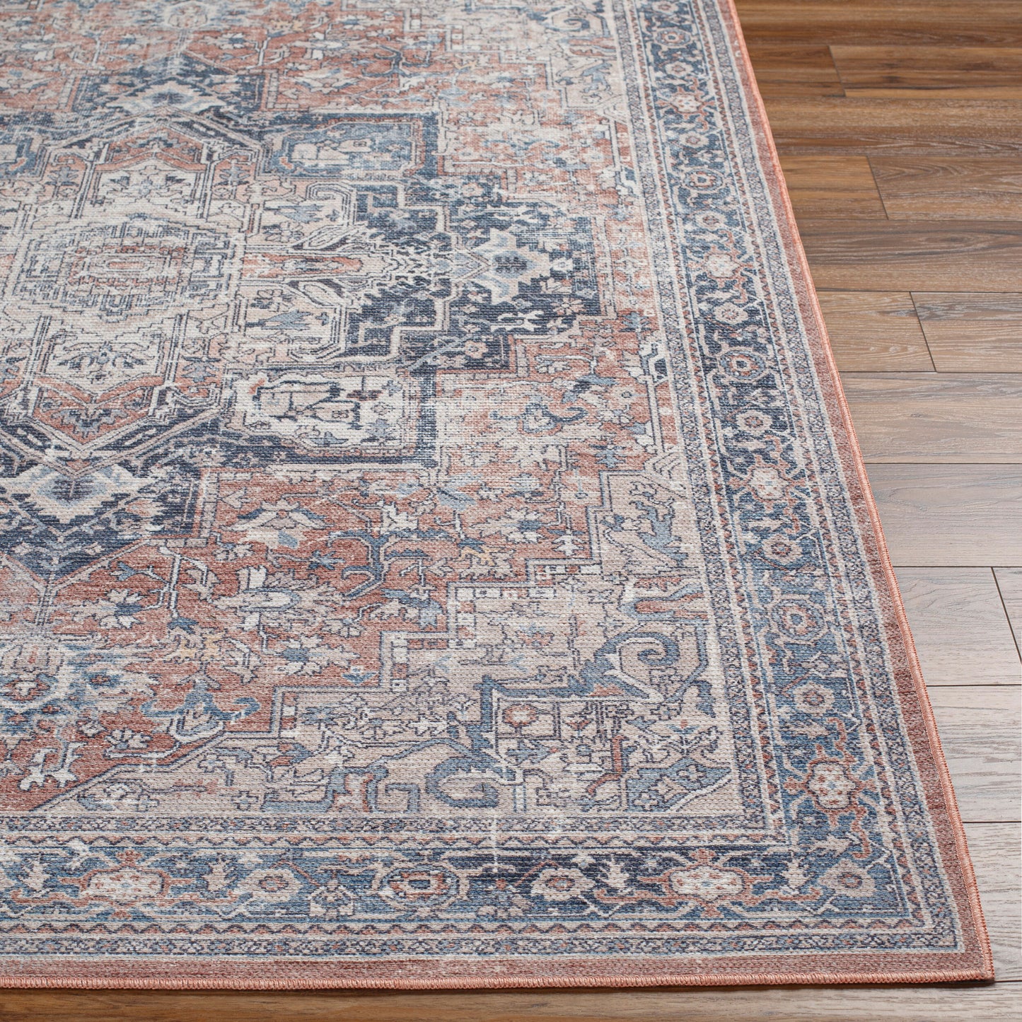 Colin CLN-2316 12ft Runner Machine Woven Washable Runner Rug