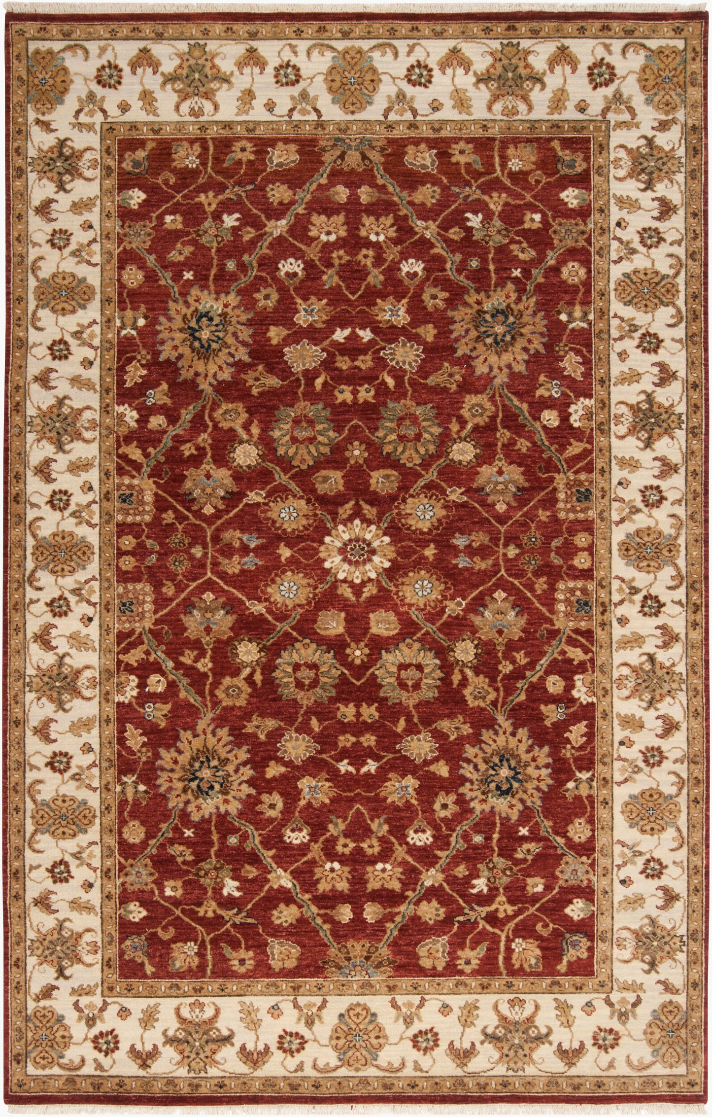 Cambridge CMB-8003 9' x 12' Handmade Wool Area Rug