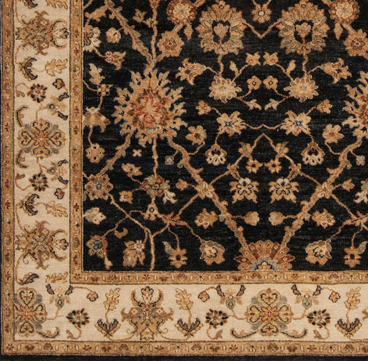 Alfombra decorativa de lana hecha a mano Cambridge CMB-8005 de 2' x 3'