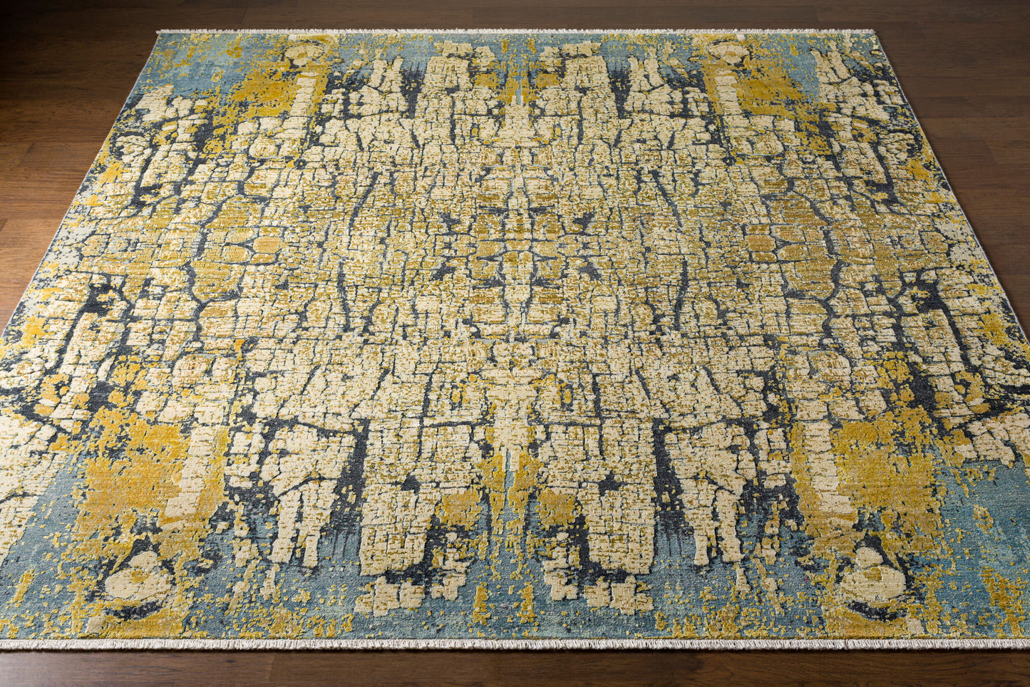 Colaba COA-2000 2' x 3' Handmade Silk Accent Rug
