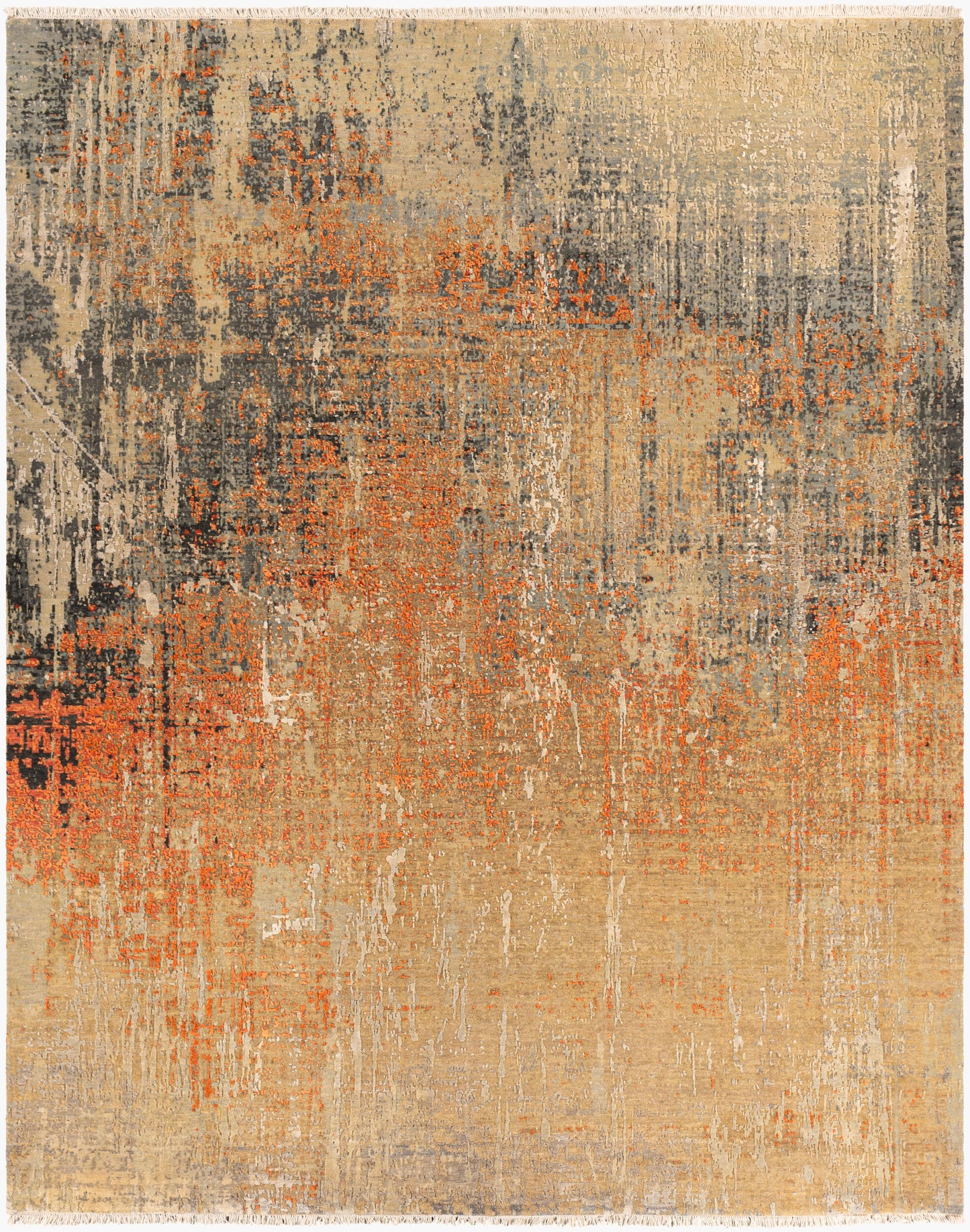 Colaba COA-2005 2' x 3' Handmade Wool Accent Rug