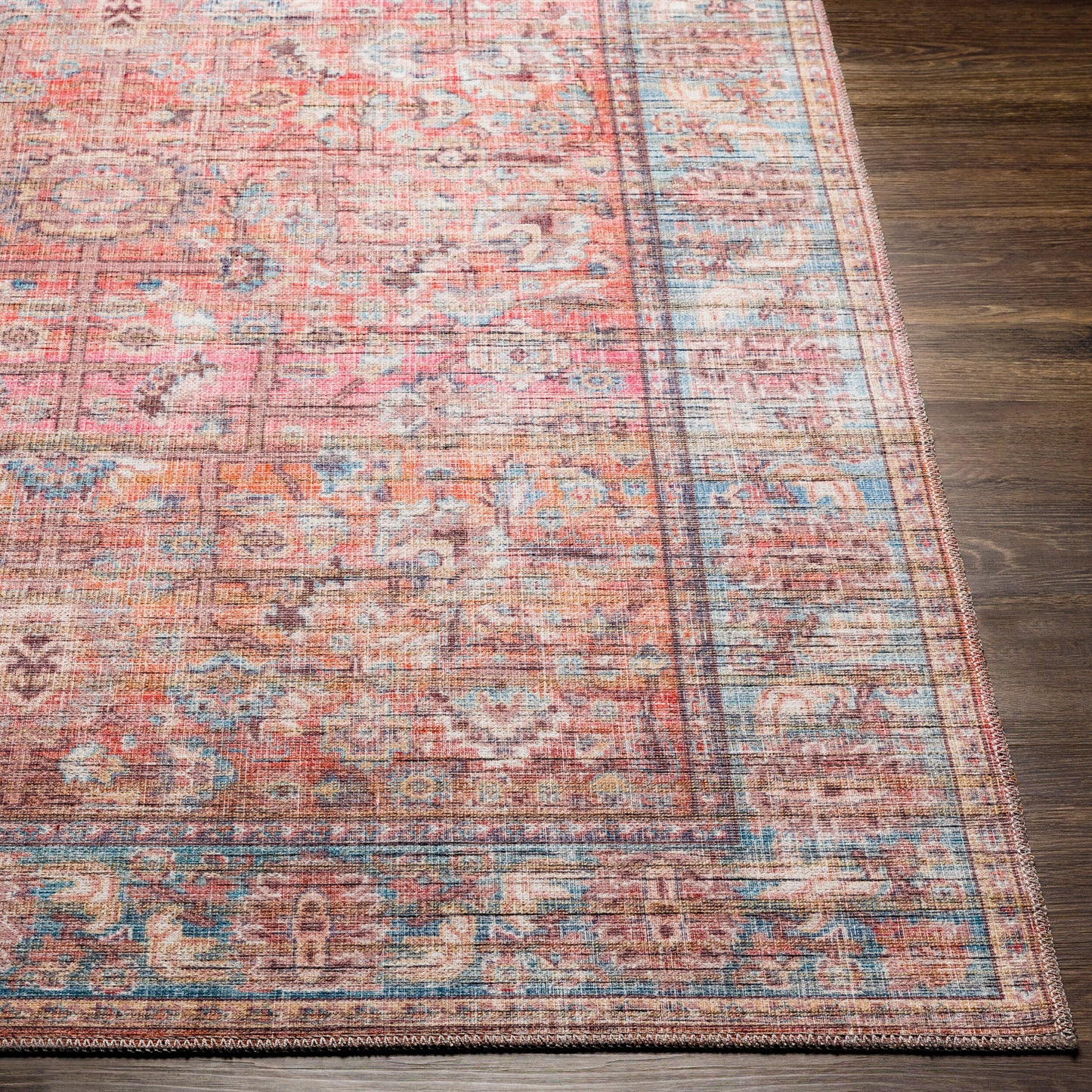 Cobb COB-2302 12ft Runner Machine Woven Washable Runner Rug