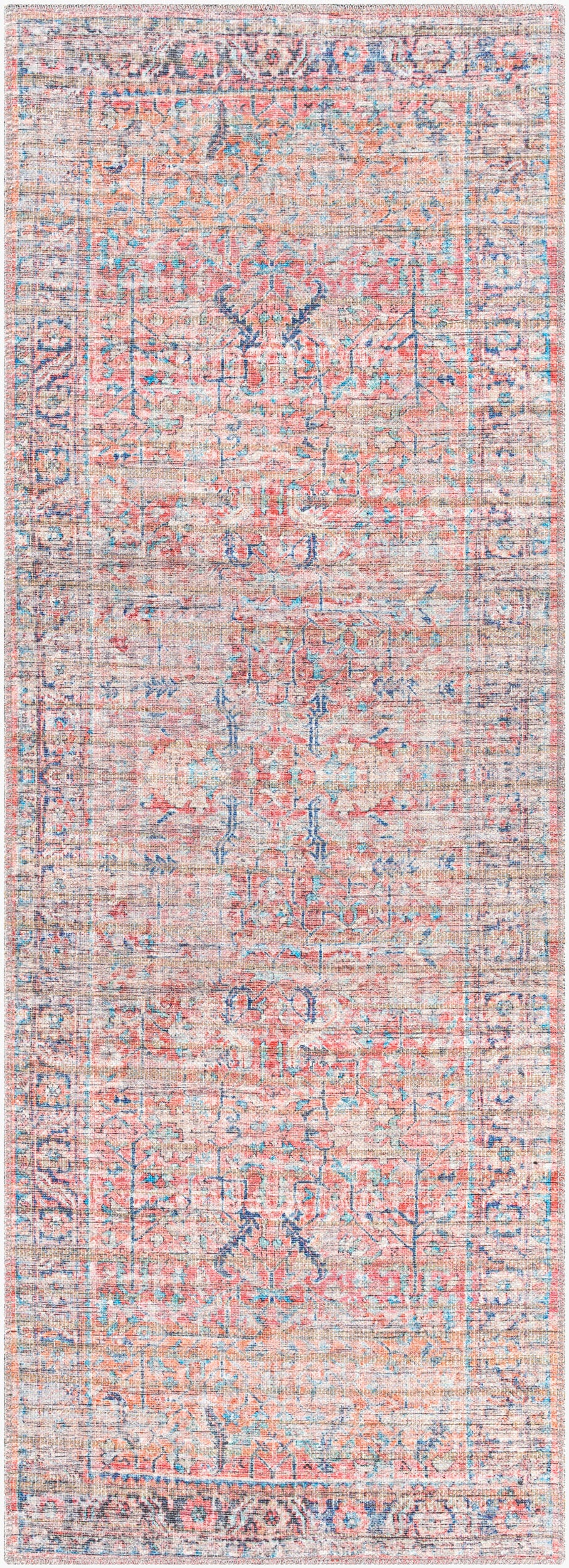 Cobb COB-2304 7ft Runner Machine Woven Washable Runner Rug
