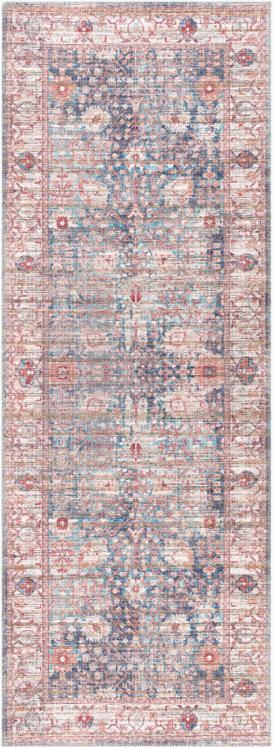 Cobb COB-2305 12ft Runner Machine Woven Washable Runner Rug