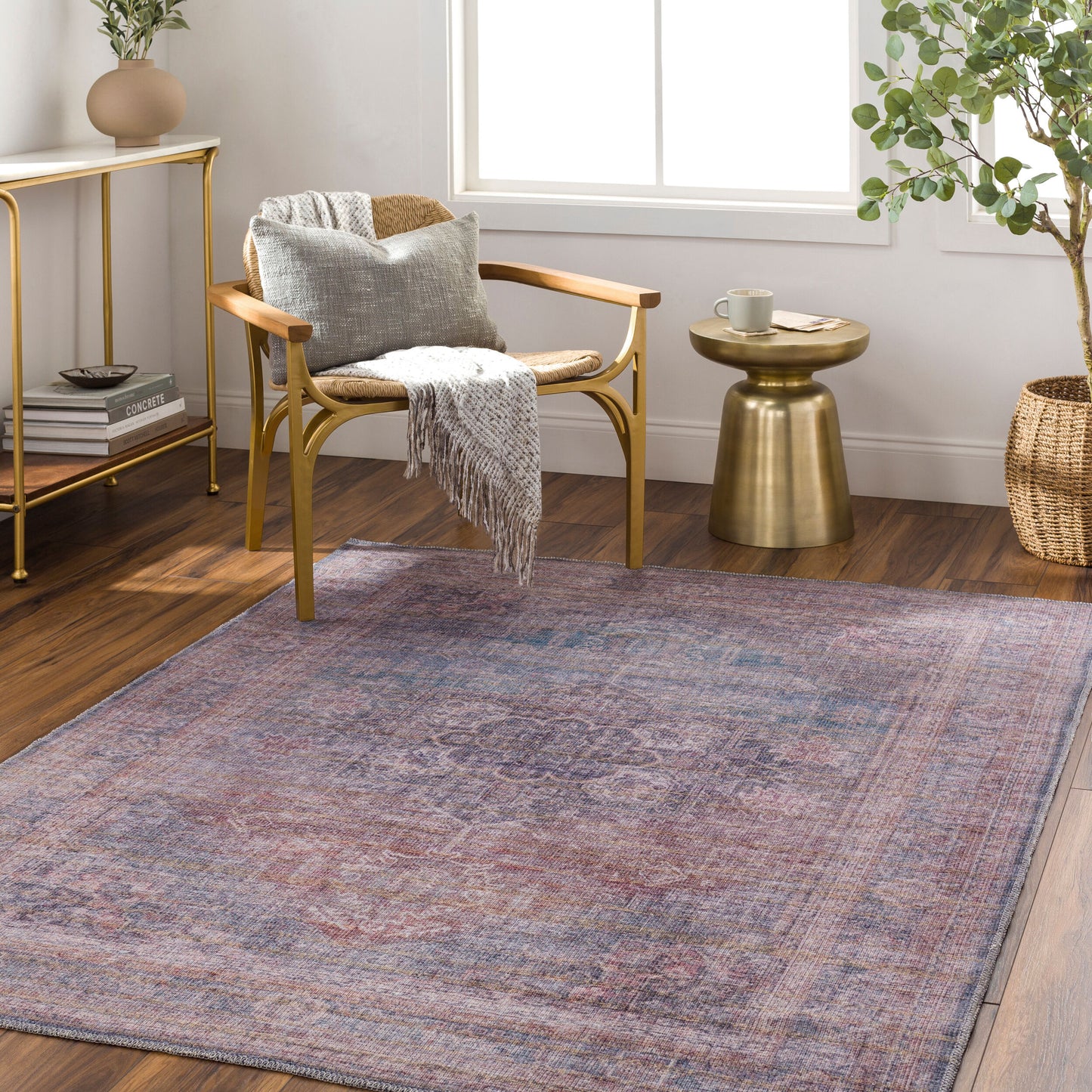 Cobb COB-2309 9' x 12' Machine Woven Washable Area Rug