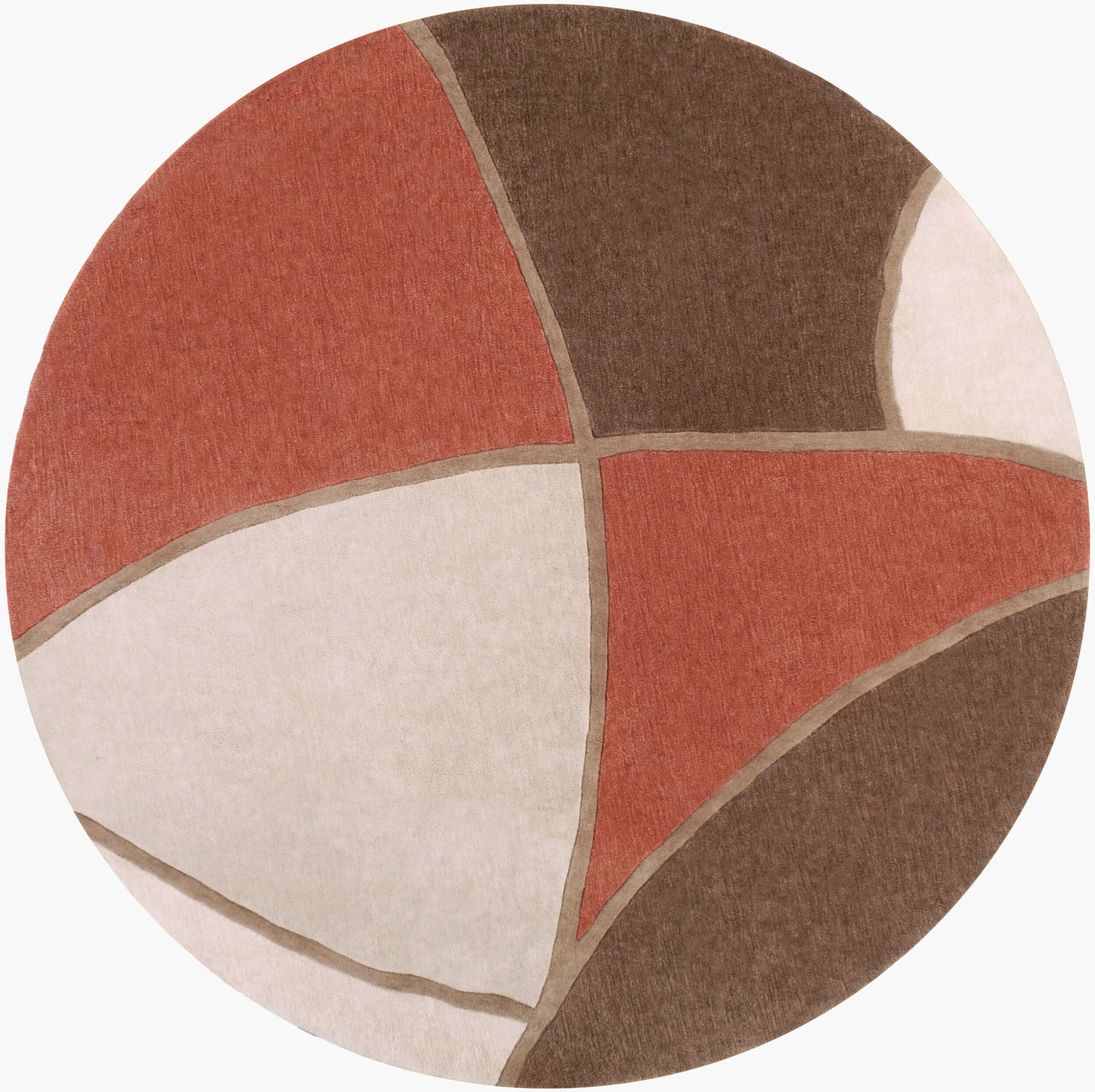 Cosmopolitan COS-8887 8ft Round Handmade Area Rug