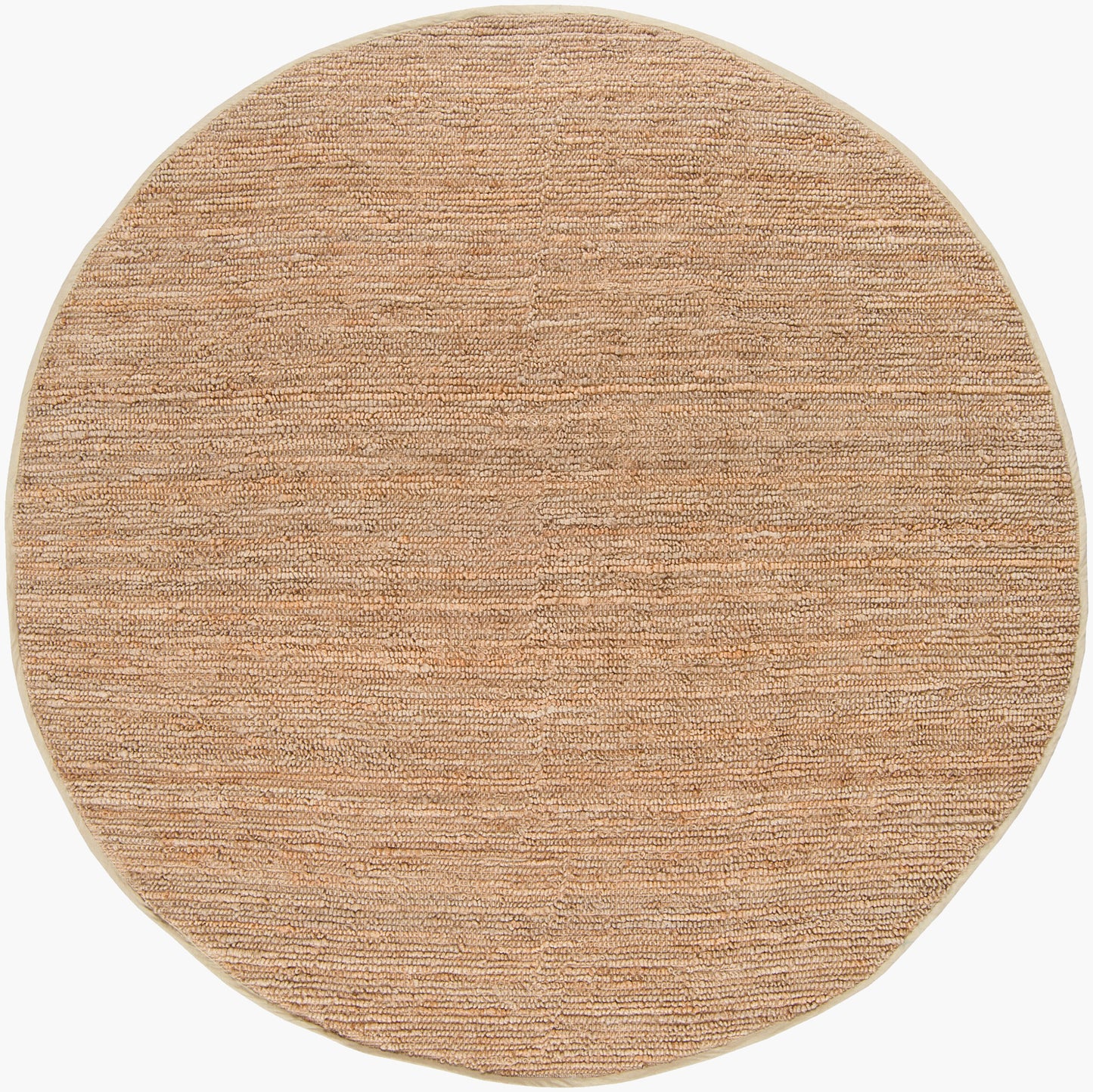 Continental COT-1931 8ft Round Handmade Jute Area Rug