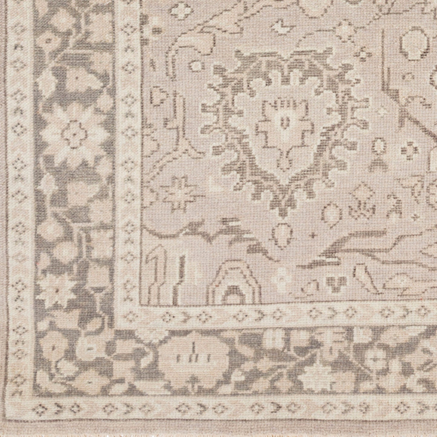 Alfombra decorativa de lana hecha a mano Cappadocia CPP-5005 de 90 x 150 cm