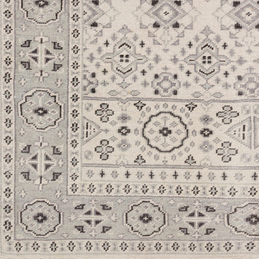Alfombra decorativa de lana hecha a mano Cappadocia CPP-5009 de 2' x 3'