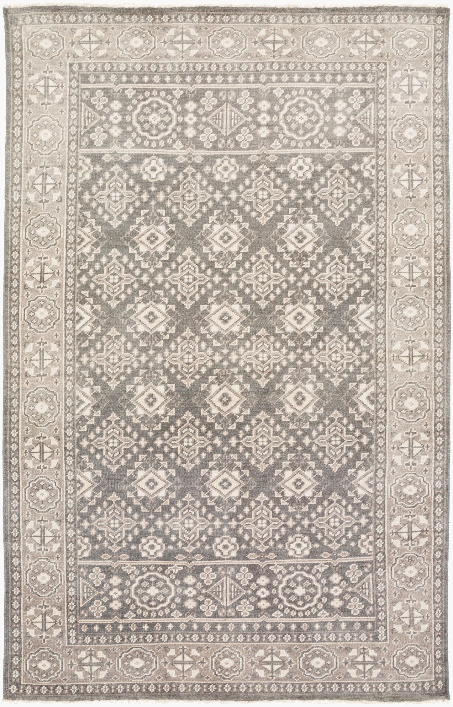 Alfombra de lana hecha a mano Cappadocia CPP-5011 de 1,52 m x 2,74 m