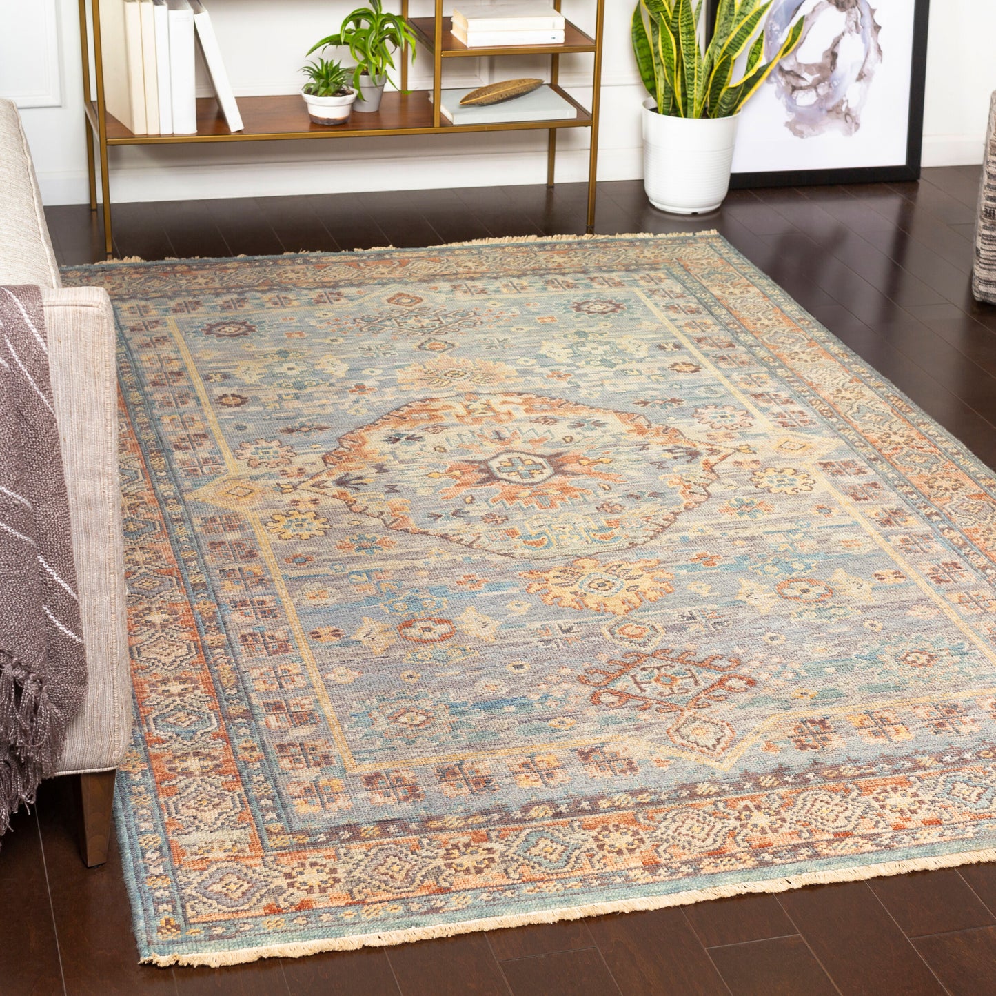Cappadocia CPP-5028 2' x 3' Handmade Wool Accent Rug