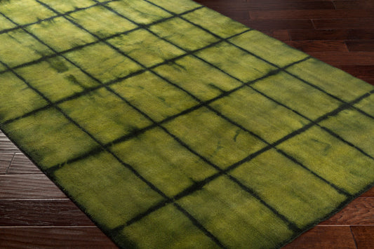 Alfombra decorativa de lana hecha a mano Cruise CRS-7001 de 2' x 3'