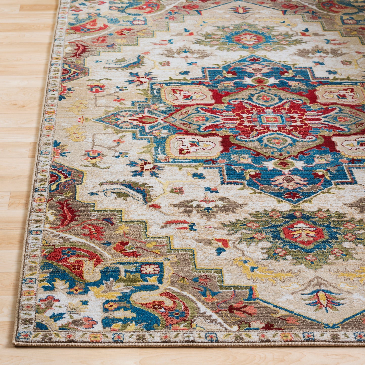 Alfombra decorativa tejida a máquina Crafty CRT-2303 de 3' x 5'