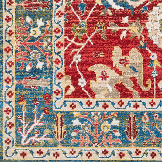 Alfombra decorativa tejida a máquina Crafty CRT-2307 de 3' x 5'