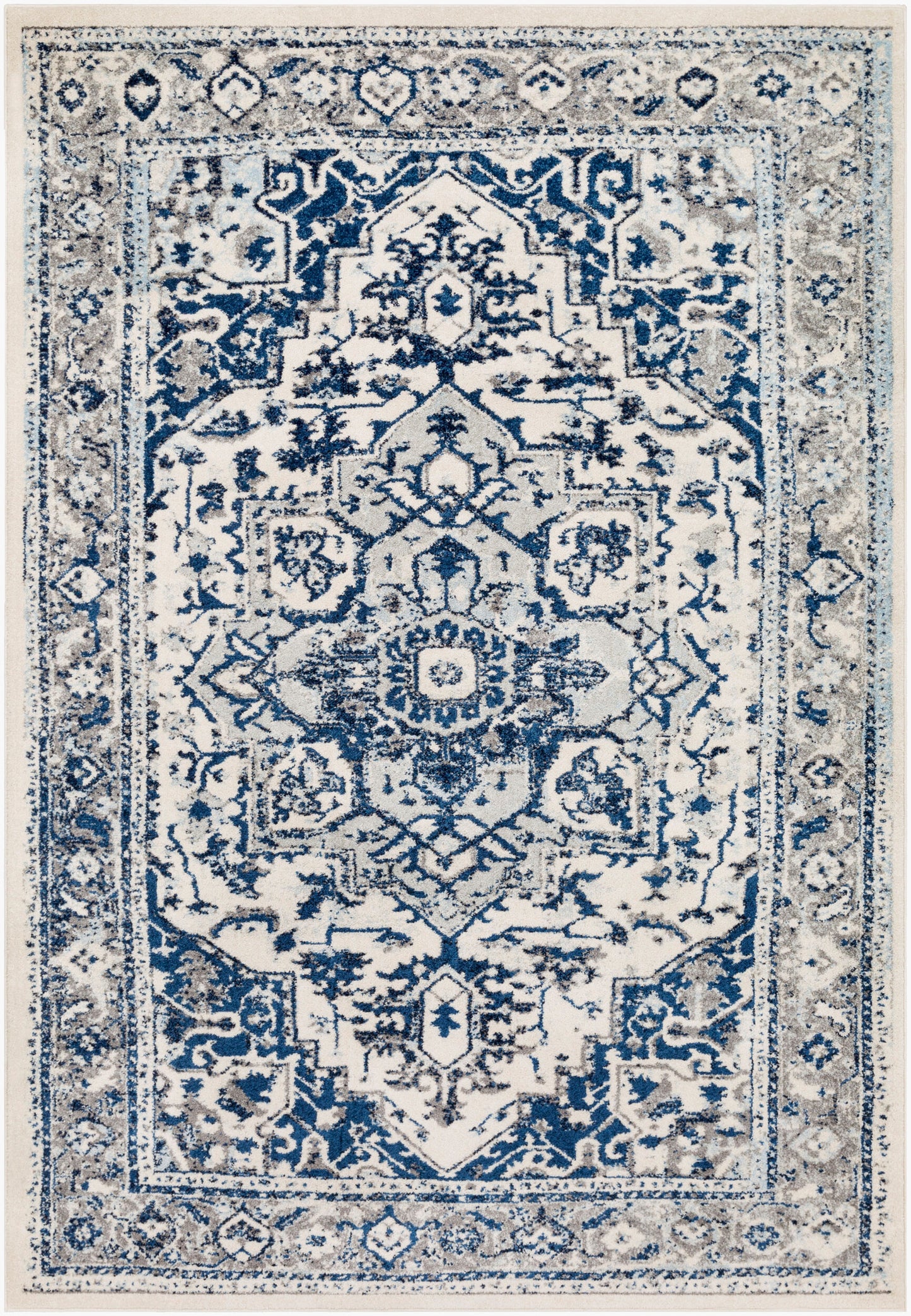 Alfombra decorativa tejida a máquina Chelsea CSA-2317 de 2' x 3'