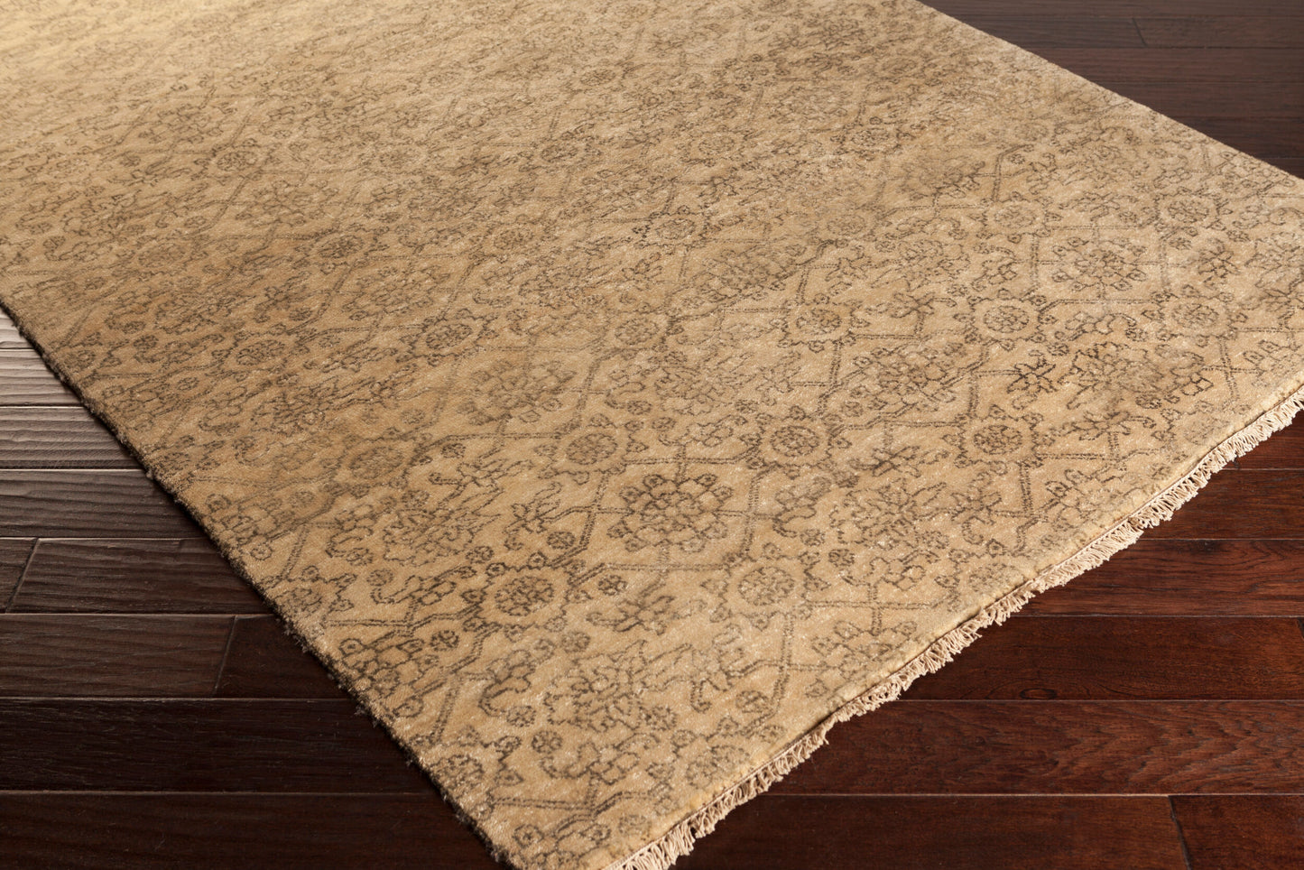 Cheshire CSH-6007 2' x 3' Handmade Wool Accent Rug