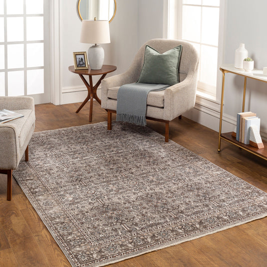 Carlisle CSI-2301 5ft Round Machine Woven Area Rug