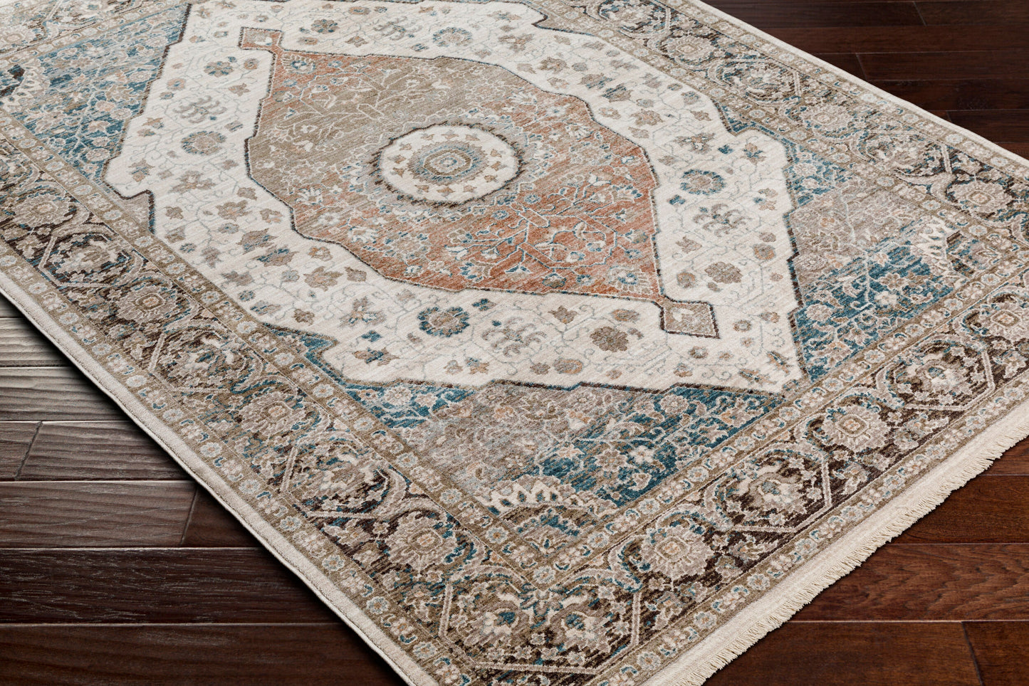 Carlisle CSI-2306 5ft Round Machine Woven Area Rug