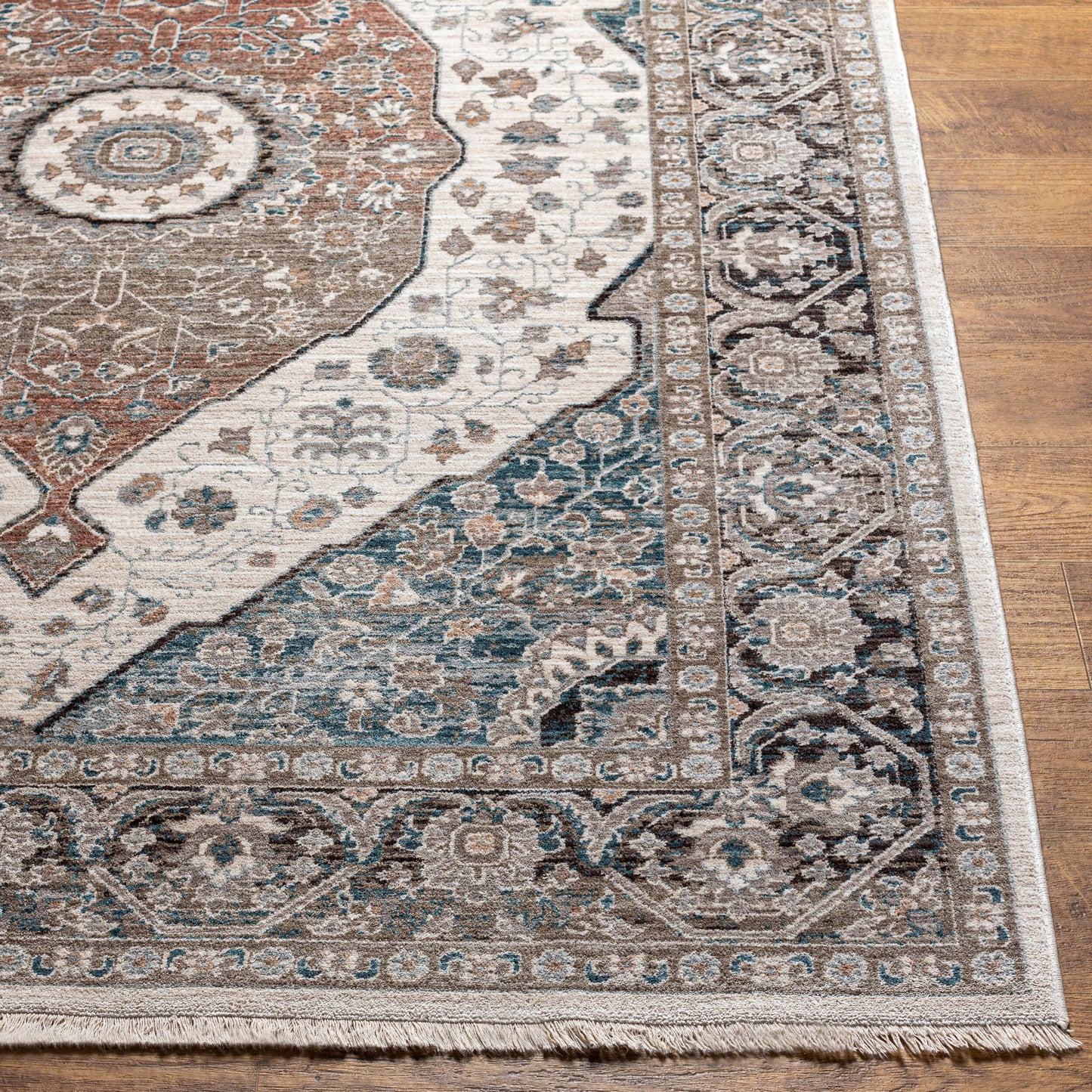 Carlisle CSI-2306 5ft Round Machine Woven Area Rug