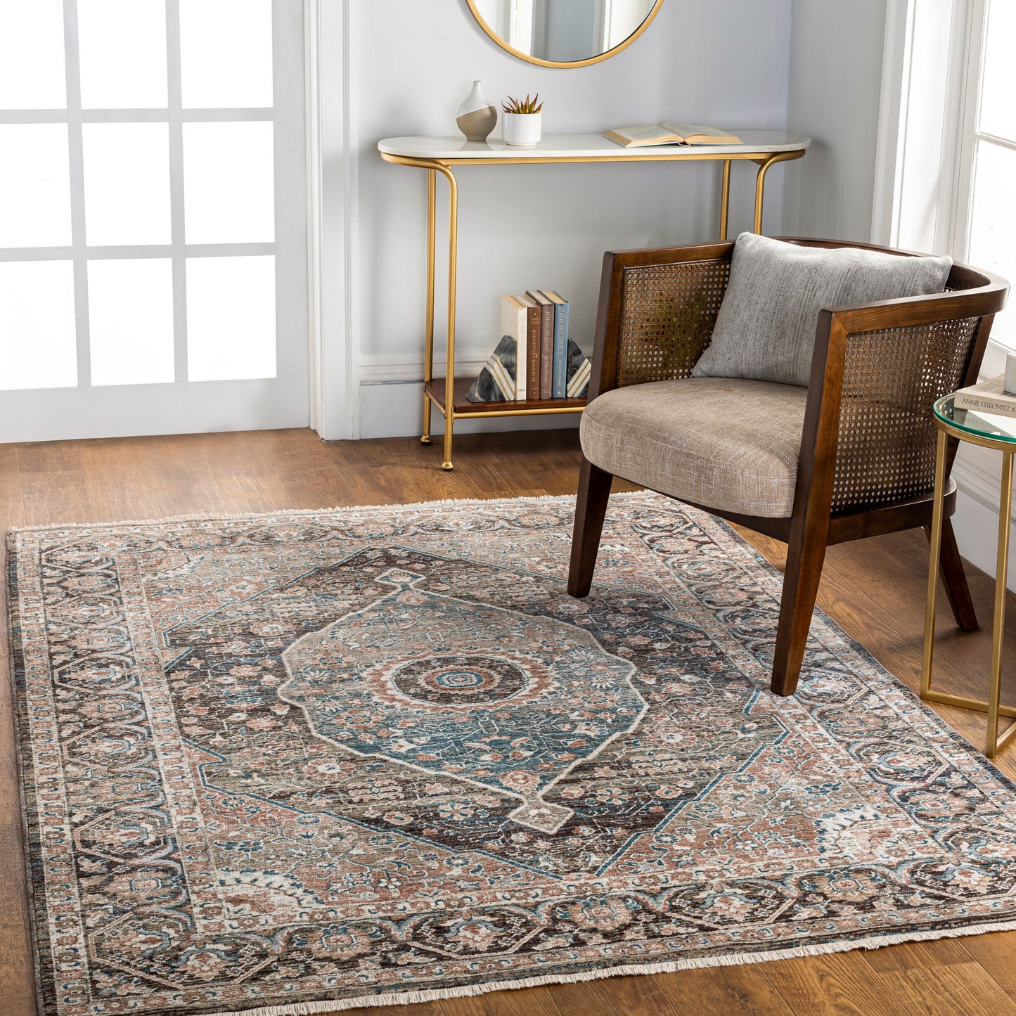 Carlisle CSI-2307 9' x 12' Machine Woven Area Rug