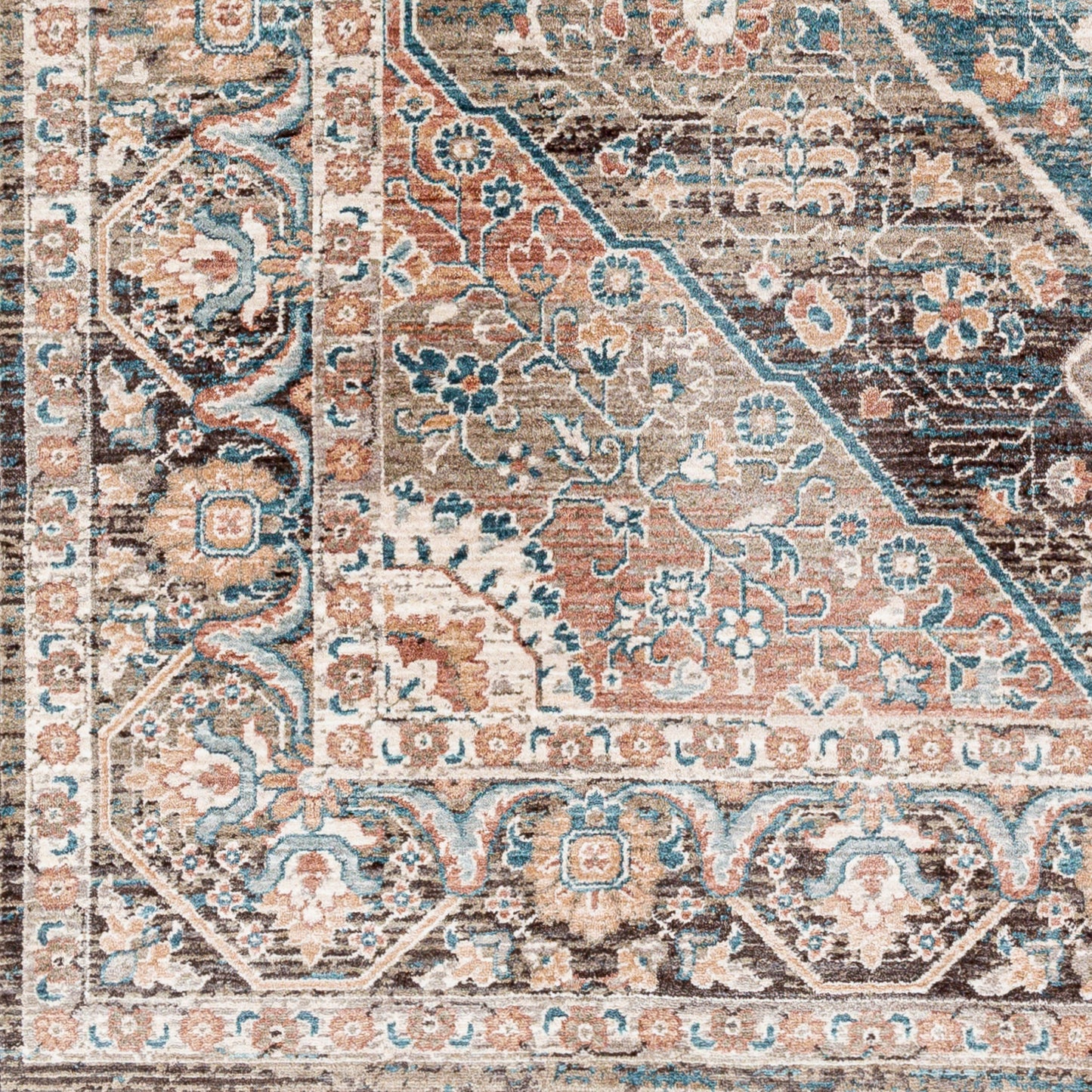 Carlisle CSI-2307 8ft Round Machine Woven Area Rug