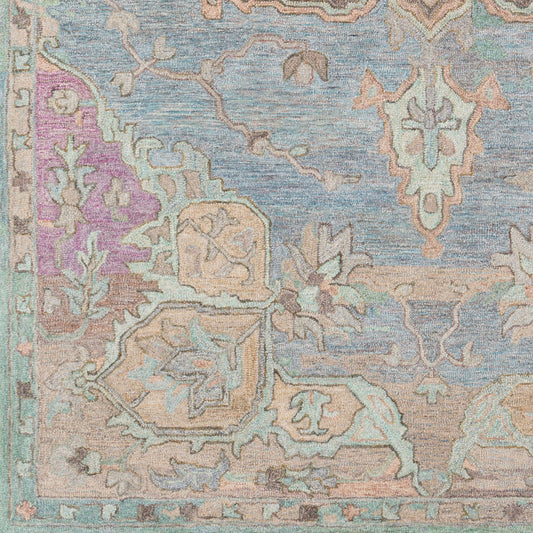 Alfombra decorativa de lana hecha a mano Classic Nouveau CSN-1010 de 2' x 3'