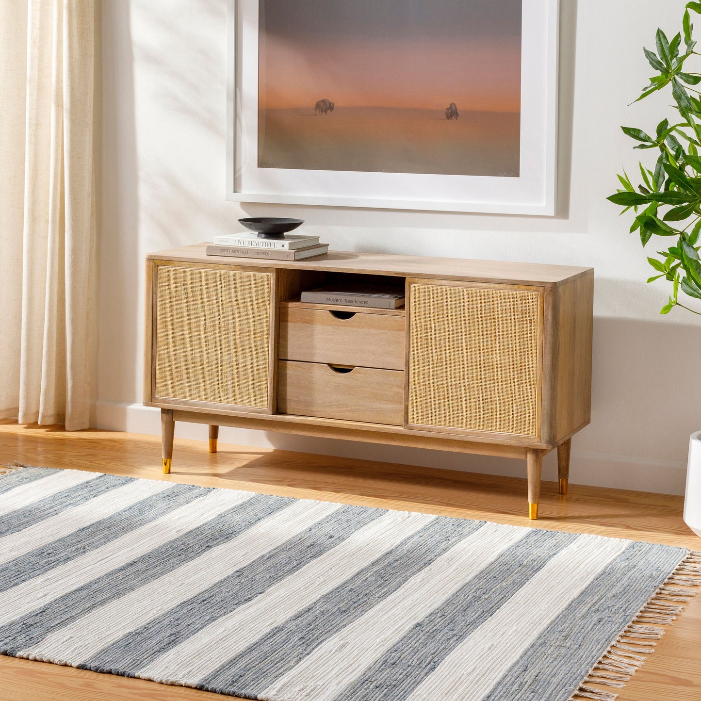 Cotone CTE-2300 2' x 3' Handmade Accent Rug