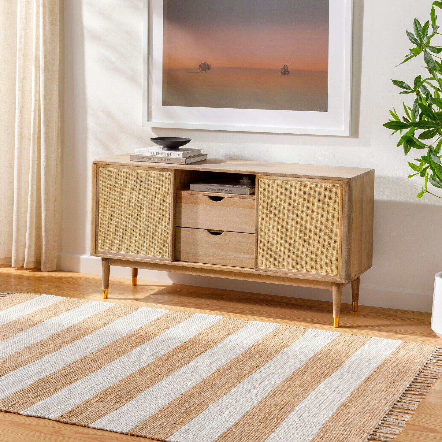 Cotone CTE-2302 2' x 3' Handmade Accent Rug