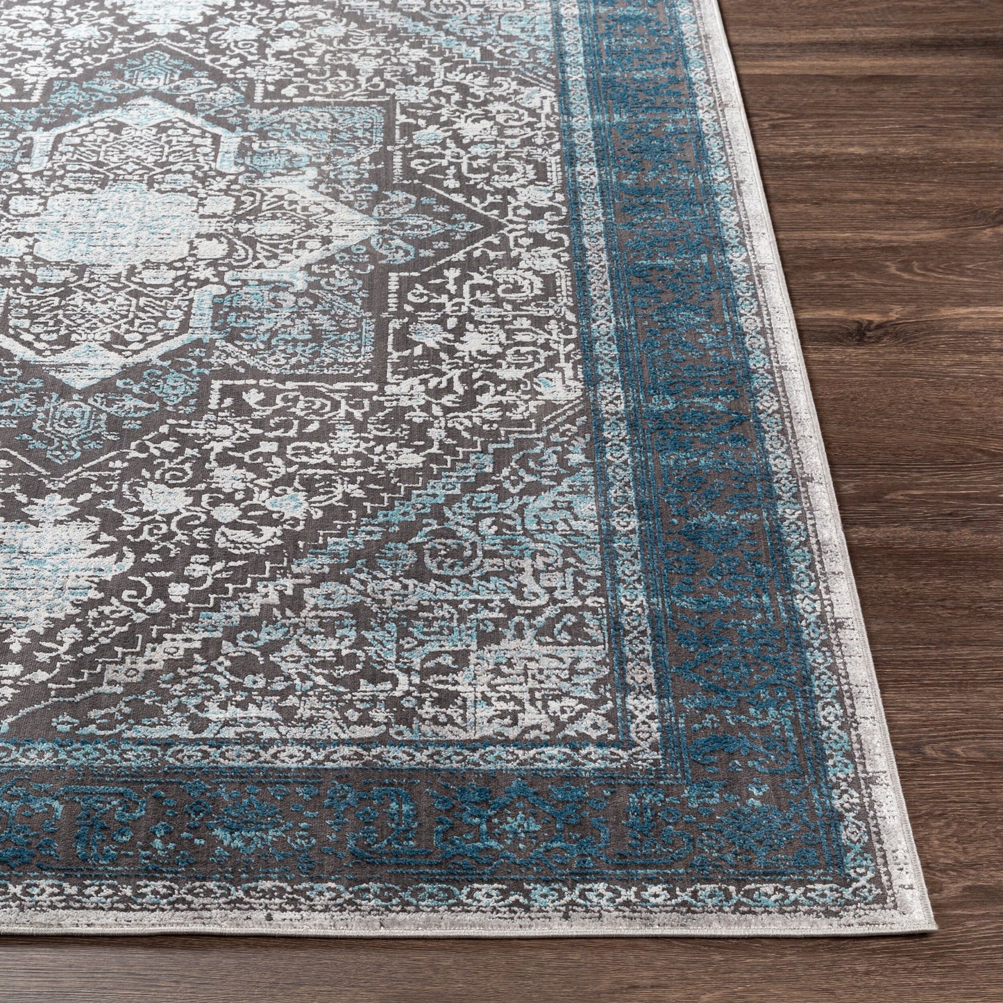 Alfombra decorativa tejida a máquina Couture CTU-2318 de 2' x 3'