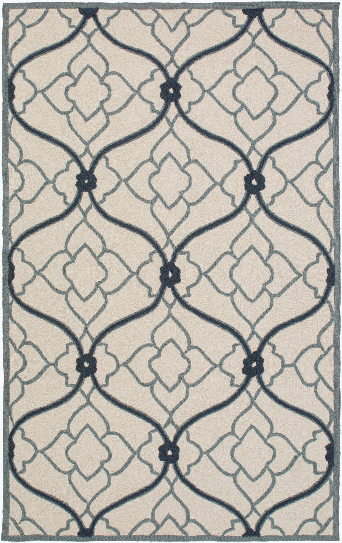 Courtyard CTY-4042 5' x 7' Handmade Indoor/Outdoor Area Rug