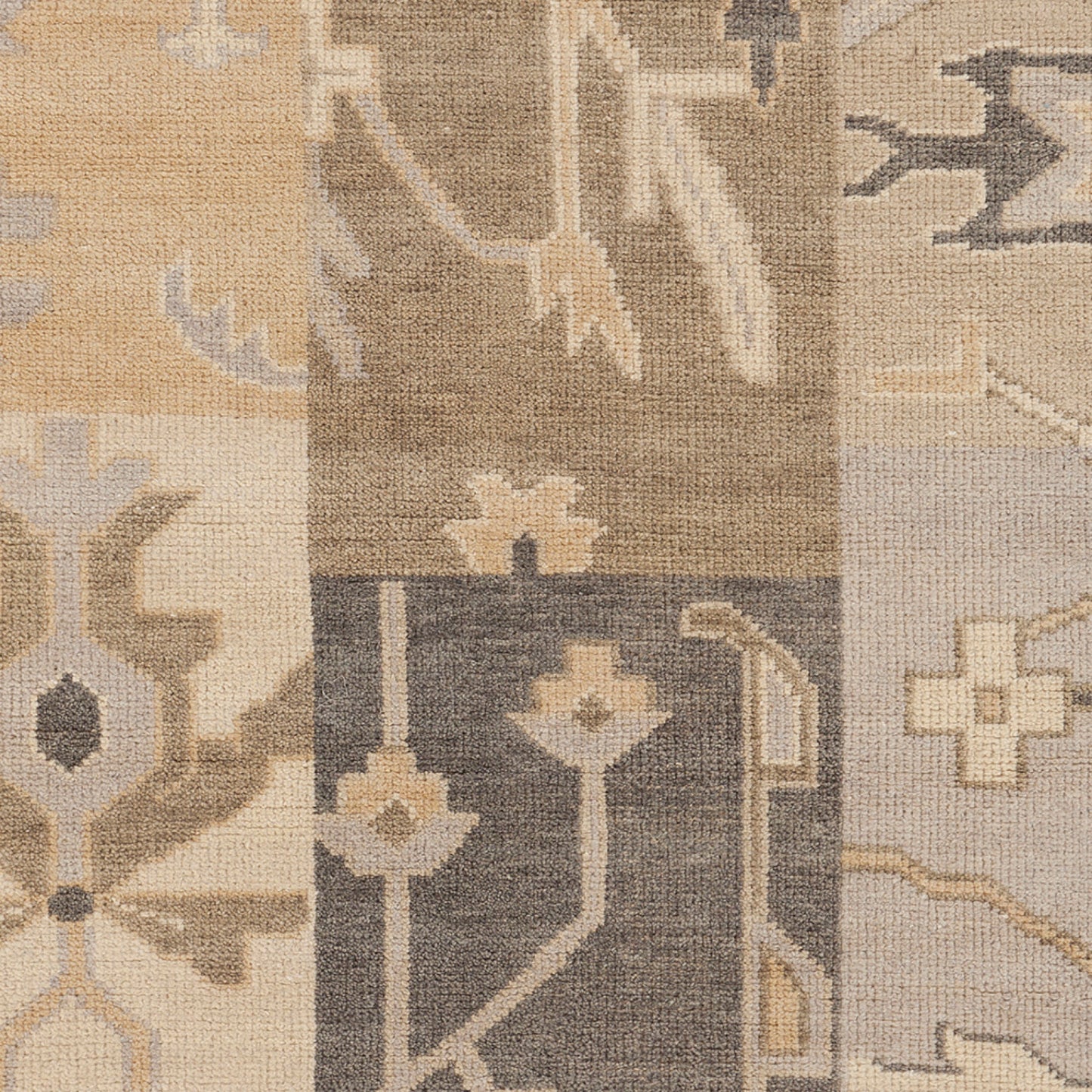 Alfombra de lana hecha a mano Cypress CYP-1002 de 1,52 m x 2,44 m