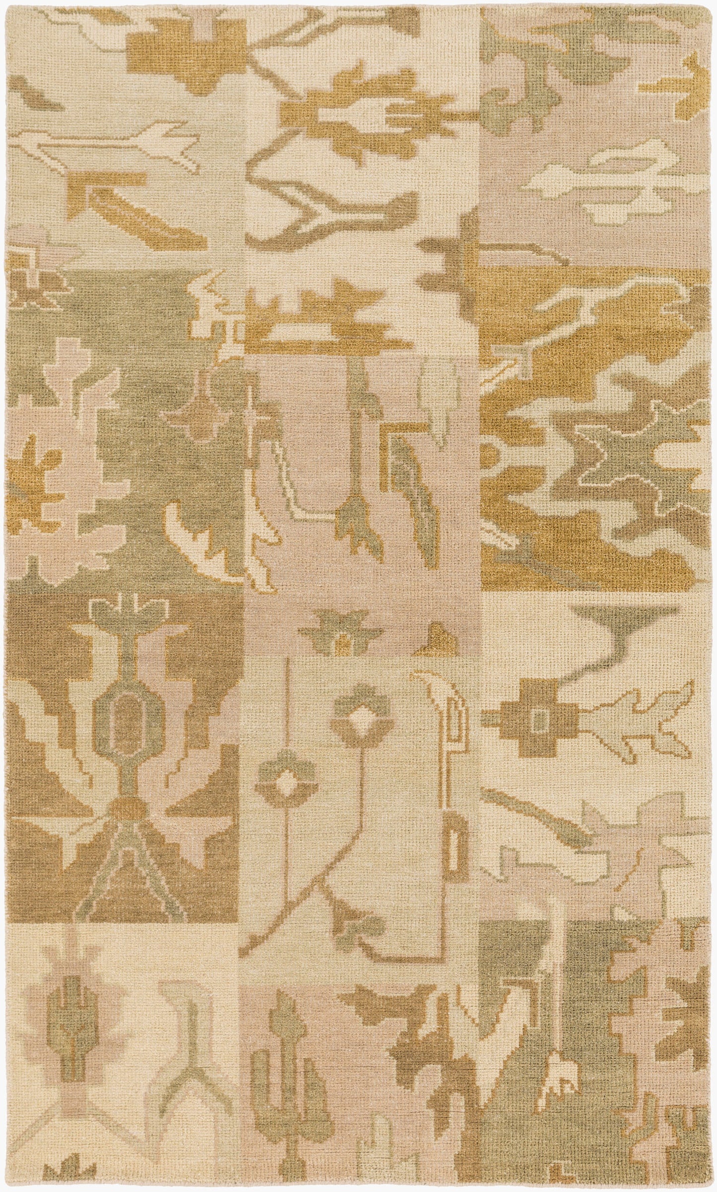 Cypress CYP-1005 5' x 8' Handmade Wool Area Rug