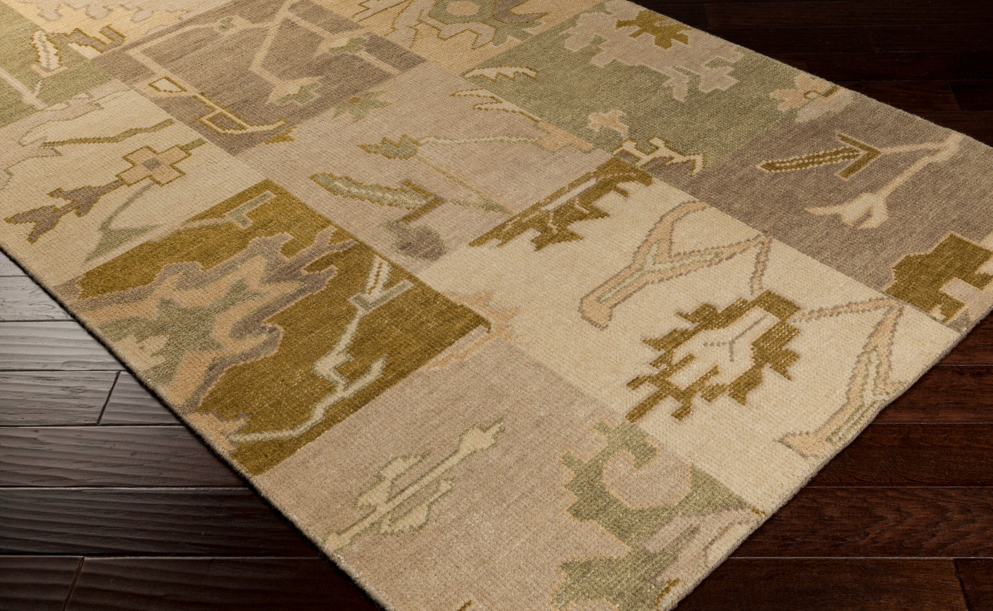 Cypress CYP-1005 5' x 8' Handmade Wool Area Rug