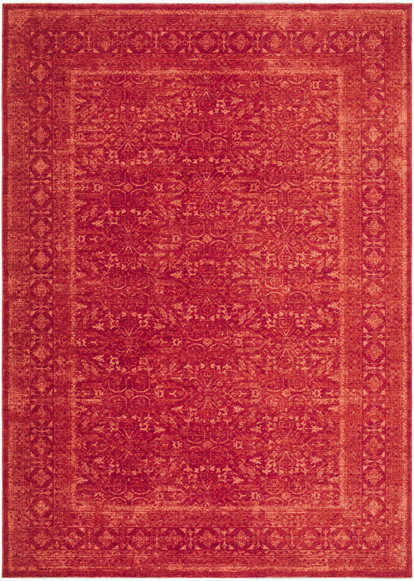 Cyrus CYR-2301 5'3" x 6'11" Machine Woven Area Rug