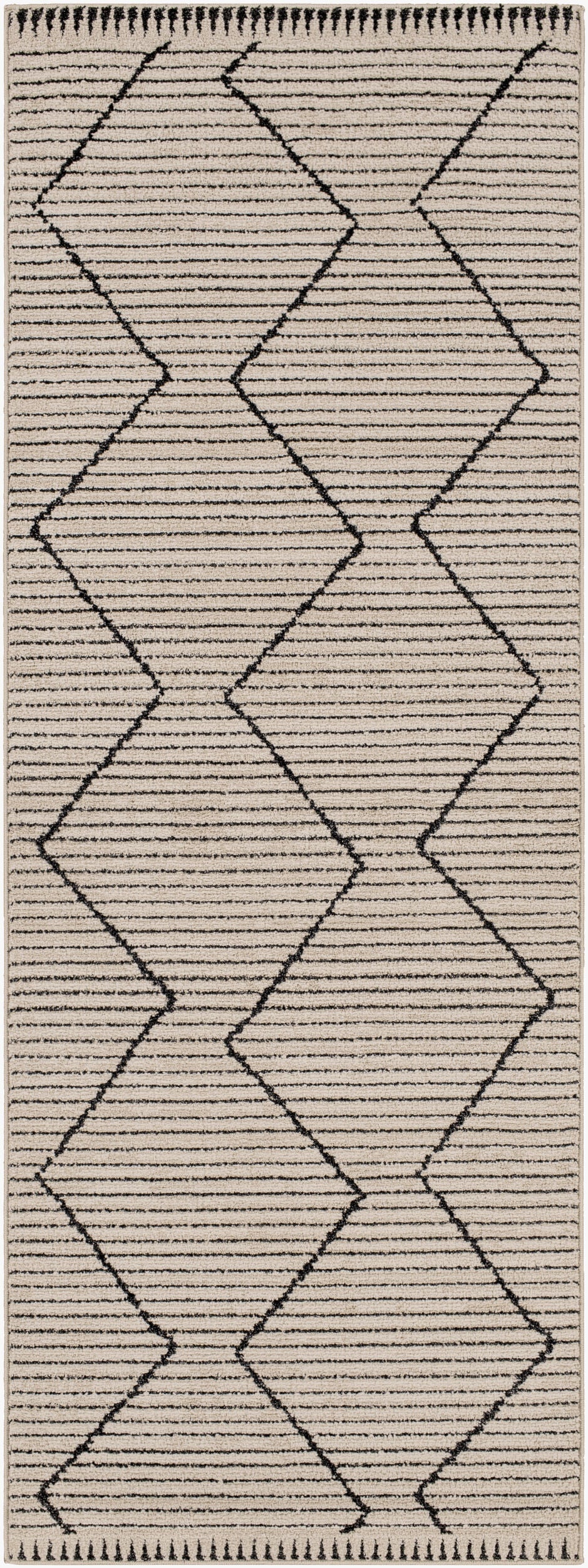 Cozy CZY-2302 7ft Runner Machine Woven Runner Rug