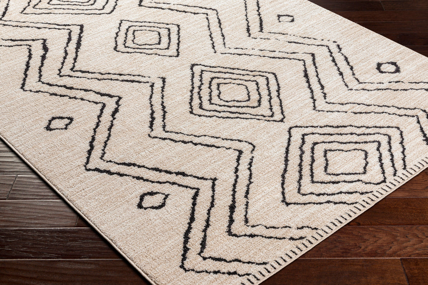 Cozy CZY-2304 7ft Runner Machine Woven Runner Rug