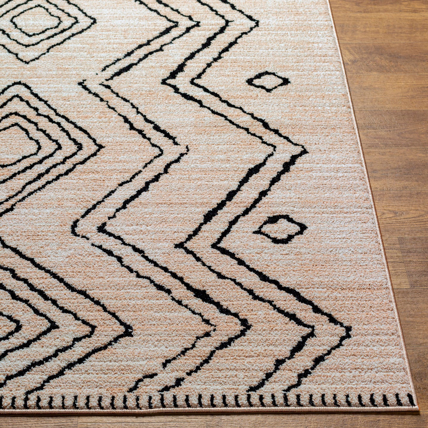 Cozy CZY-2304 7ft Runner Machine Woven Runner Rug