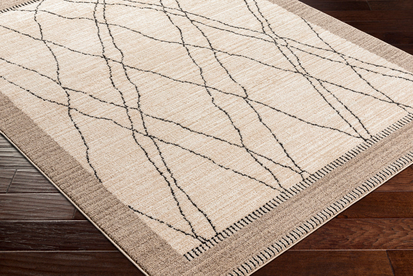 Cozy CZY-2306 7ft Runner Machine Woven Runner Rug