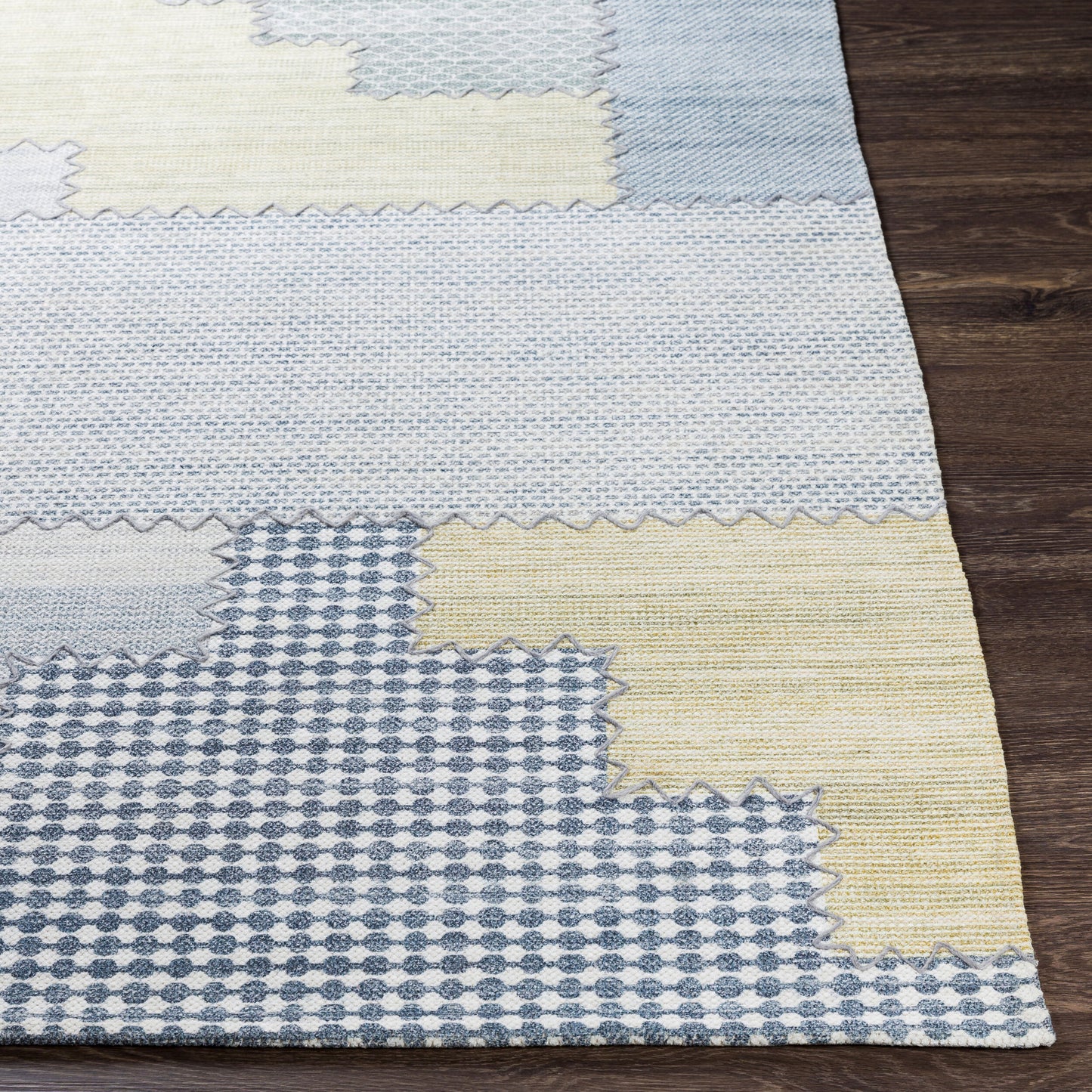 Alfombra Didim DDM-2302 de 1,52 m x 2,13 m hecha a mano