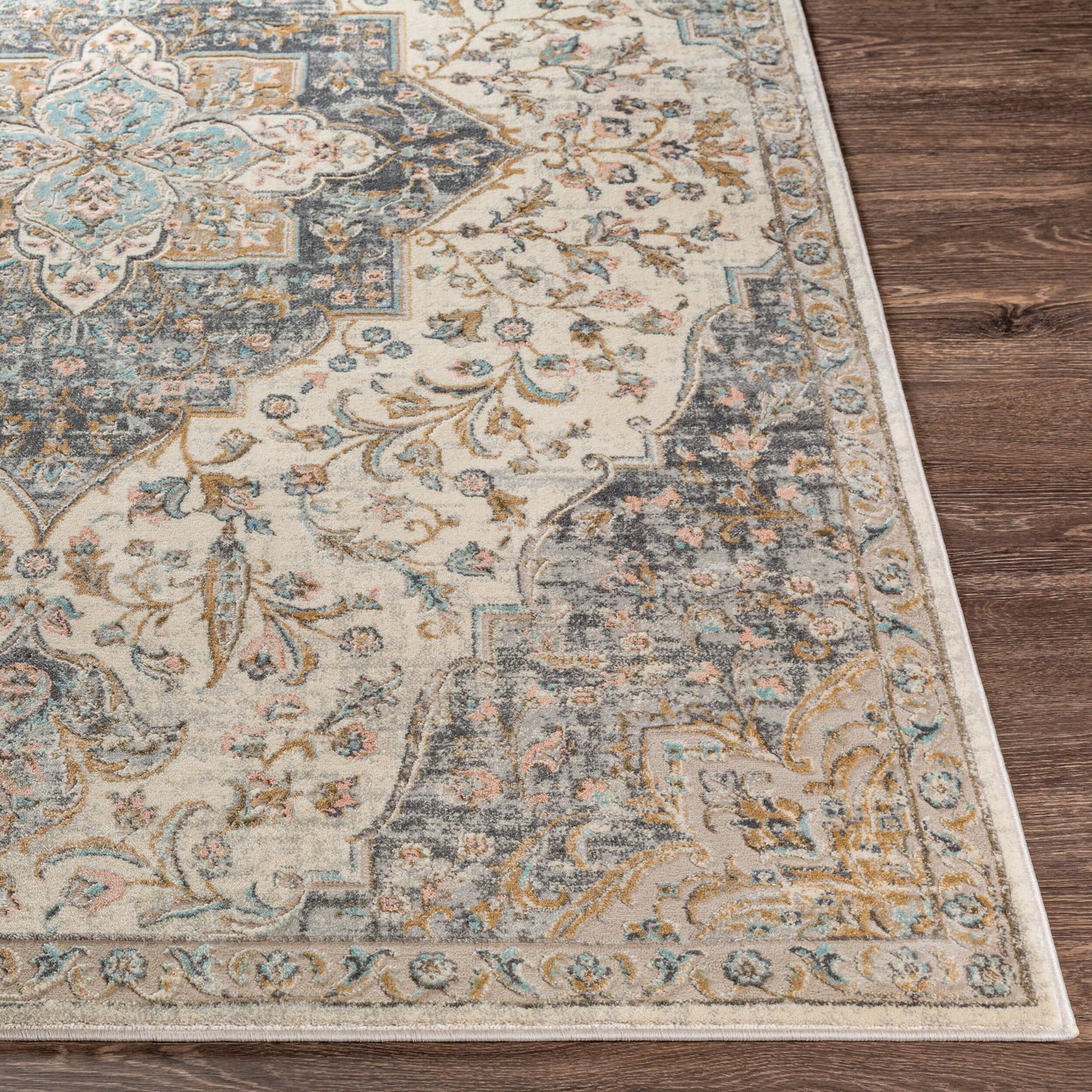 Alfombra decorativa tejida a máquina Dryden DDN-2300 de 2' x 3'